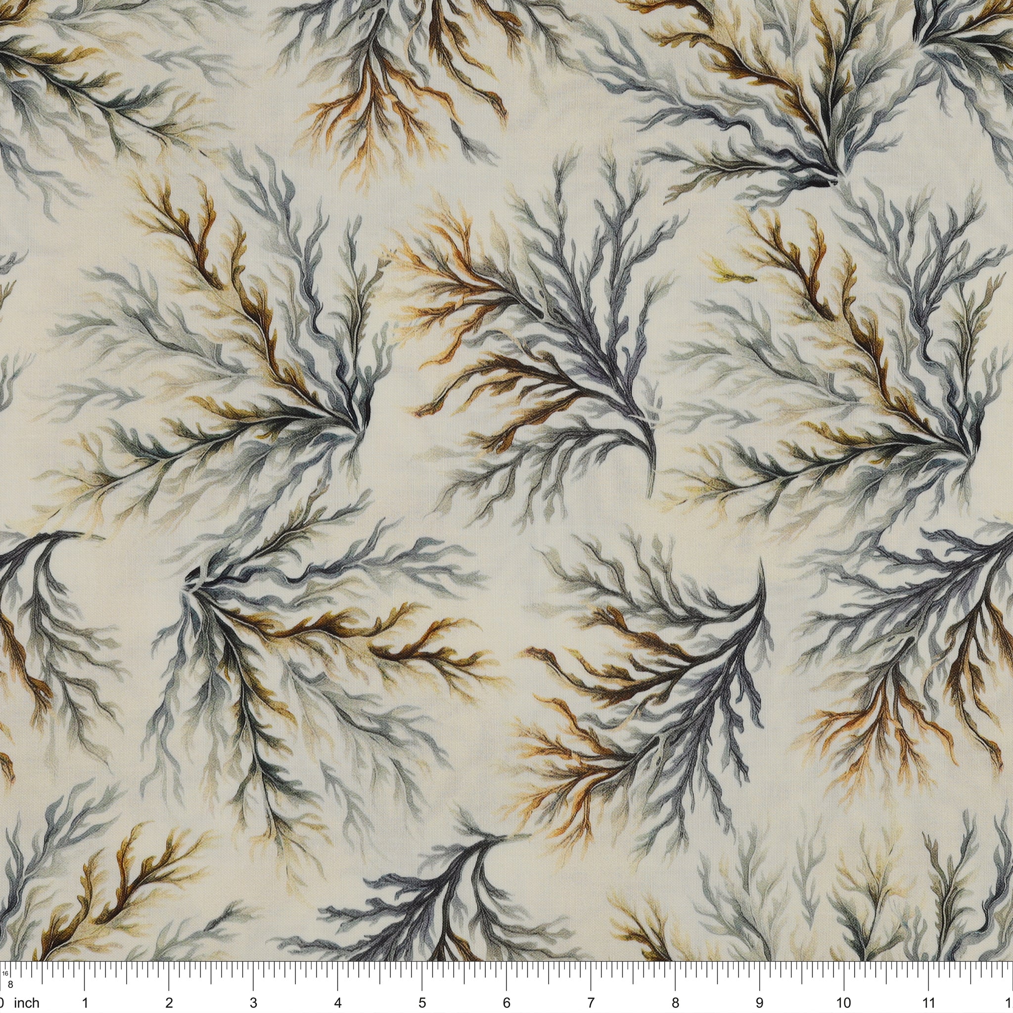 Coastal Escape 108" Wide Quilt Backing - Coral Neutral - Image 3