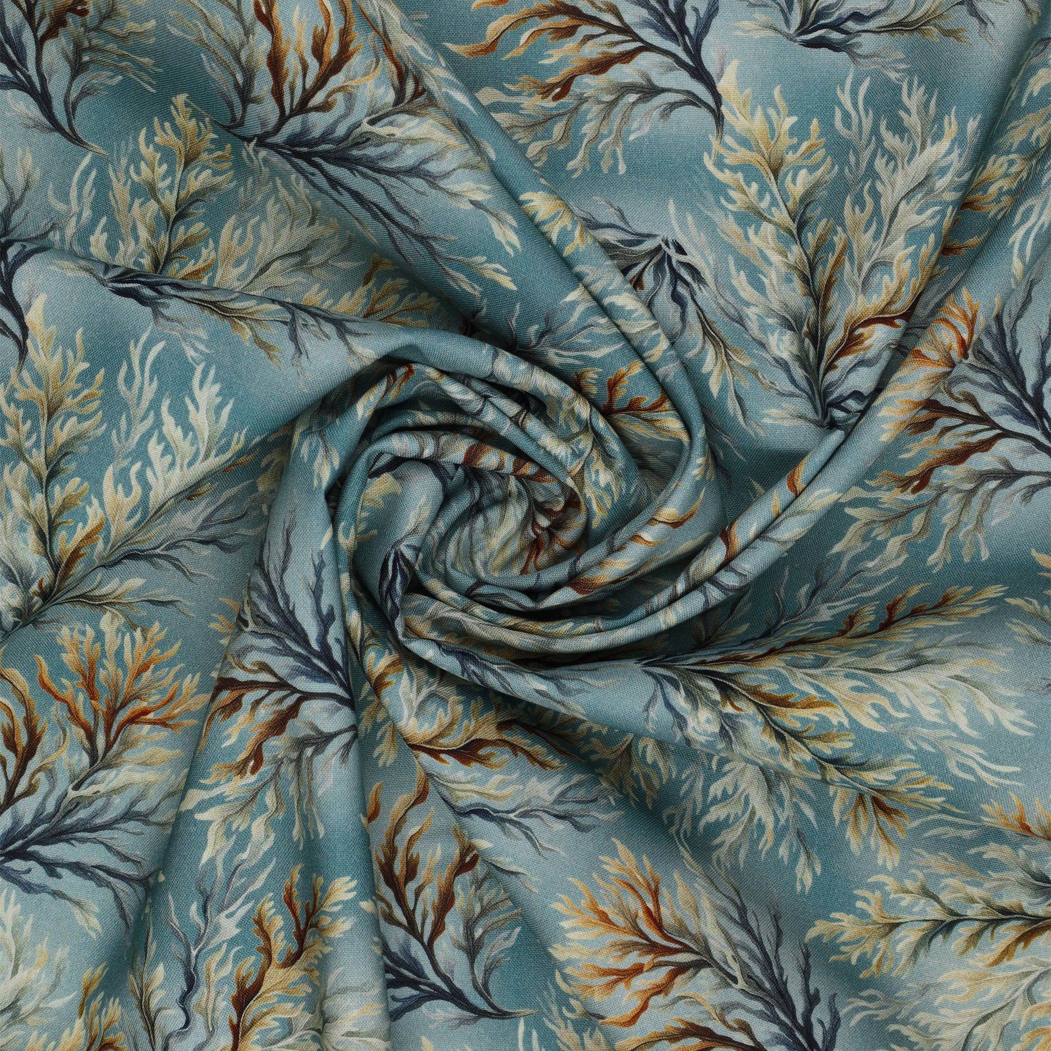 Coastal Escape Fabric Collection - Coastal Coral Ocean - Image 2