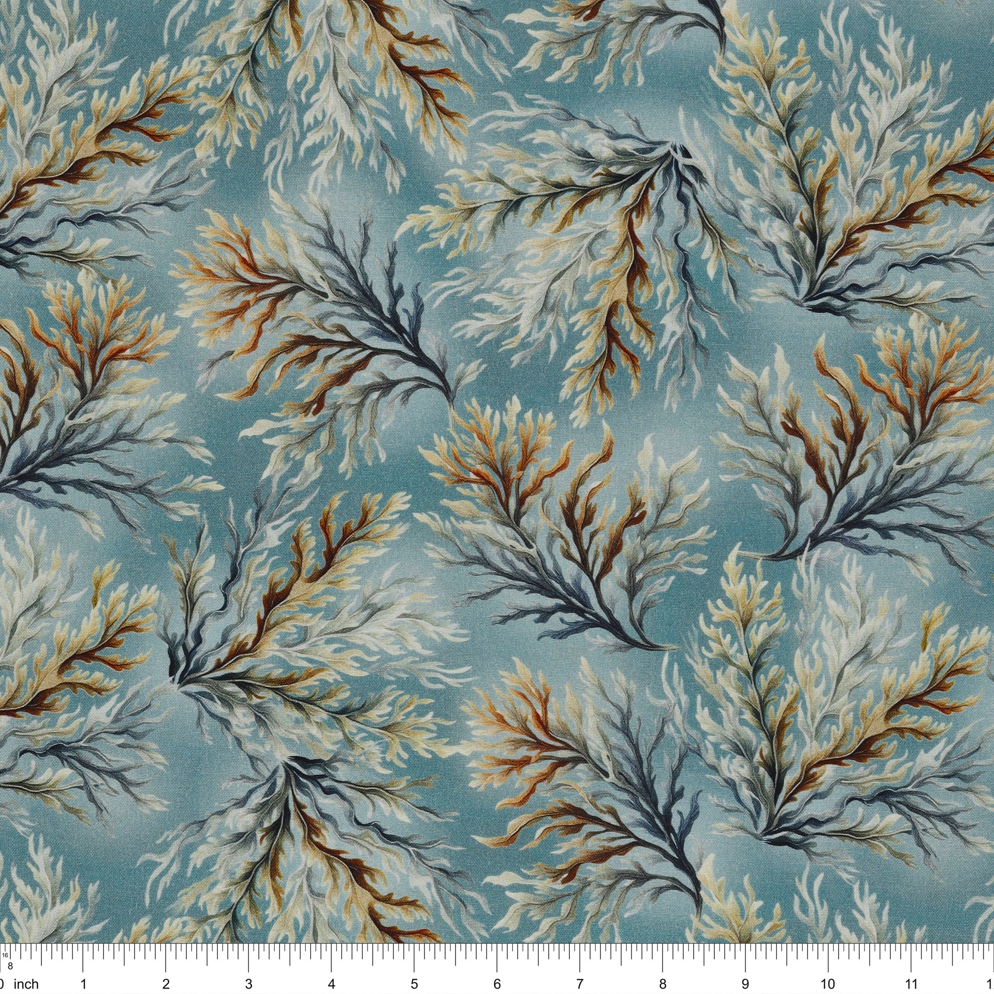Coastal Escape Fabric Collection - Coastal Coral Ocean - Image 3