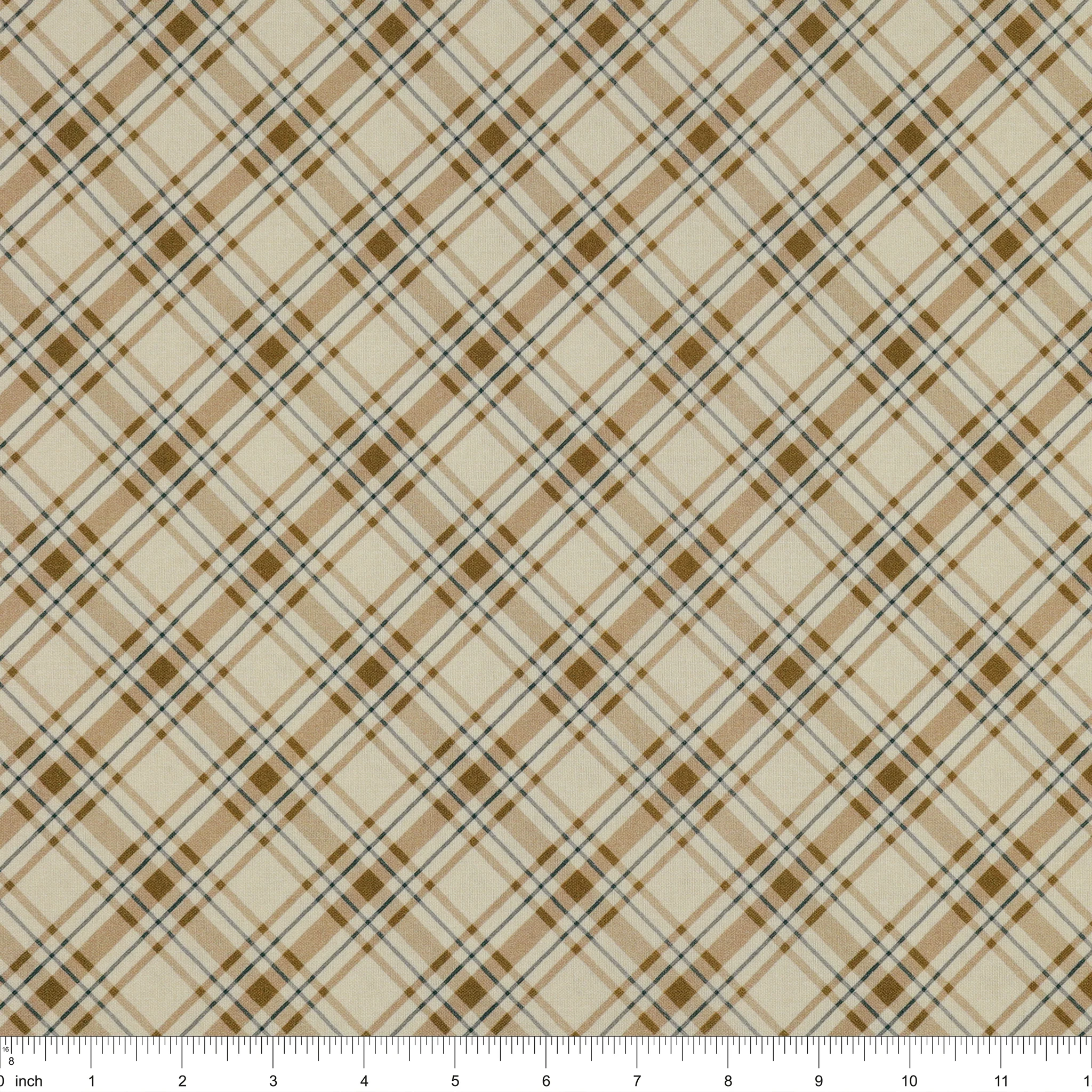 Coastal Escape Fabric Collection - Maritime Plaid Neutral - Image 3