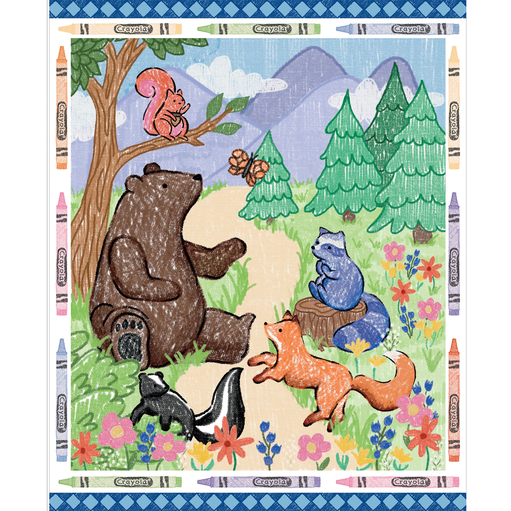 Colorful Critters Quilt Kit - Image 6