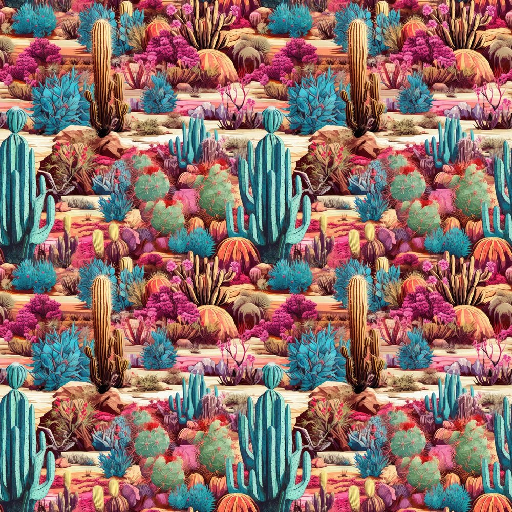 Colorful Desert Fabric