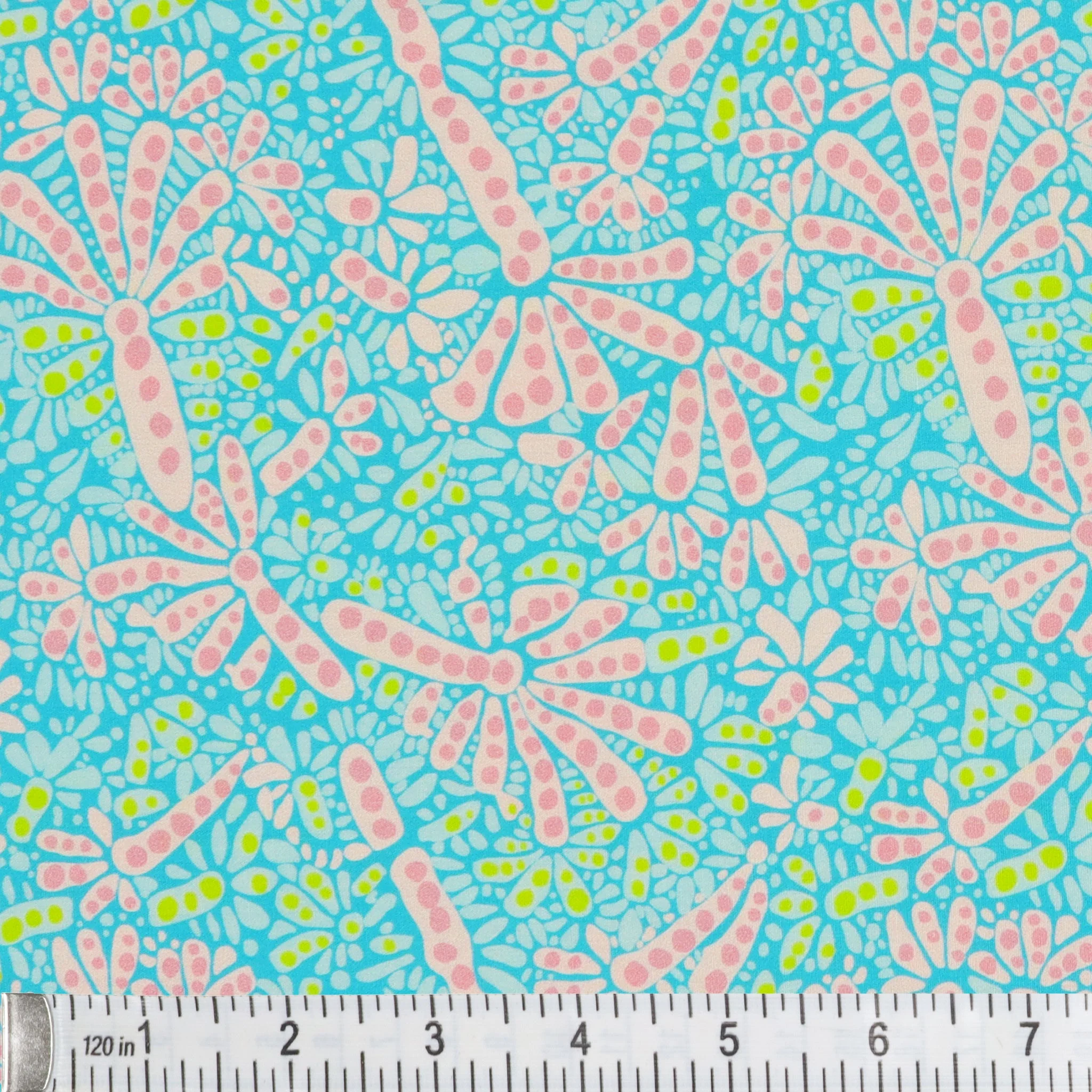 Costeira Fabric Collection - Belos Corais Azuis - Image 3