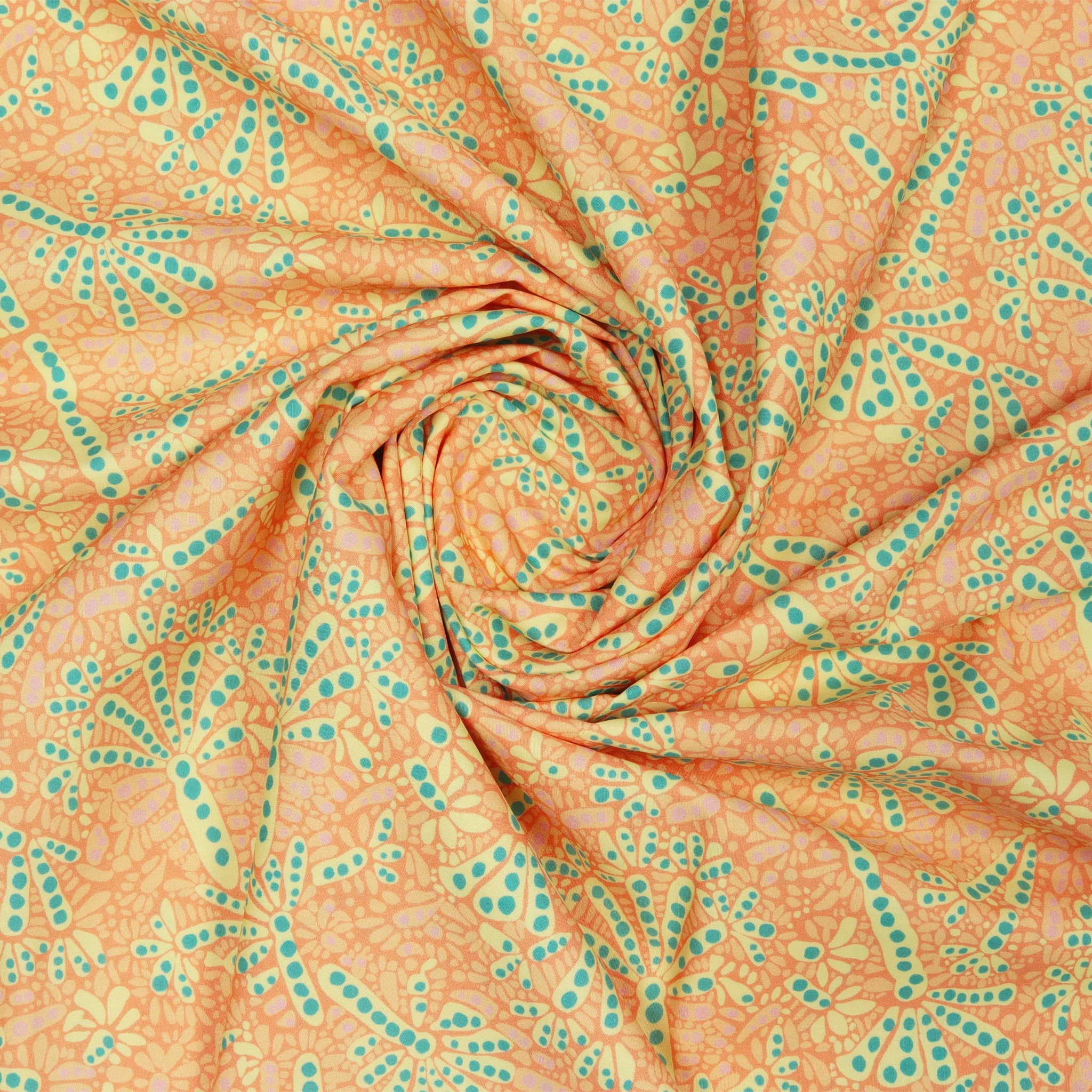 Costeira Fabric Collection - Belos Corais Rosa - Image 2