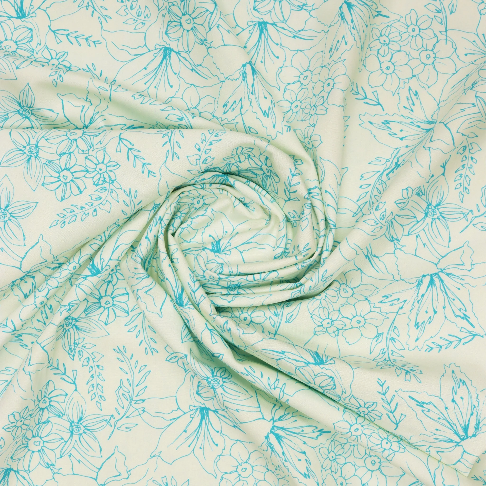 Costeira Fabric Collection - Natural Bouquet Madeira - Image 2