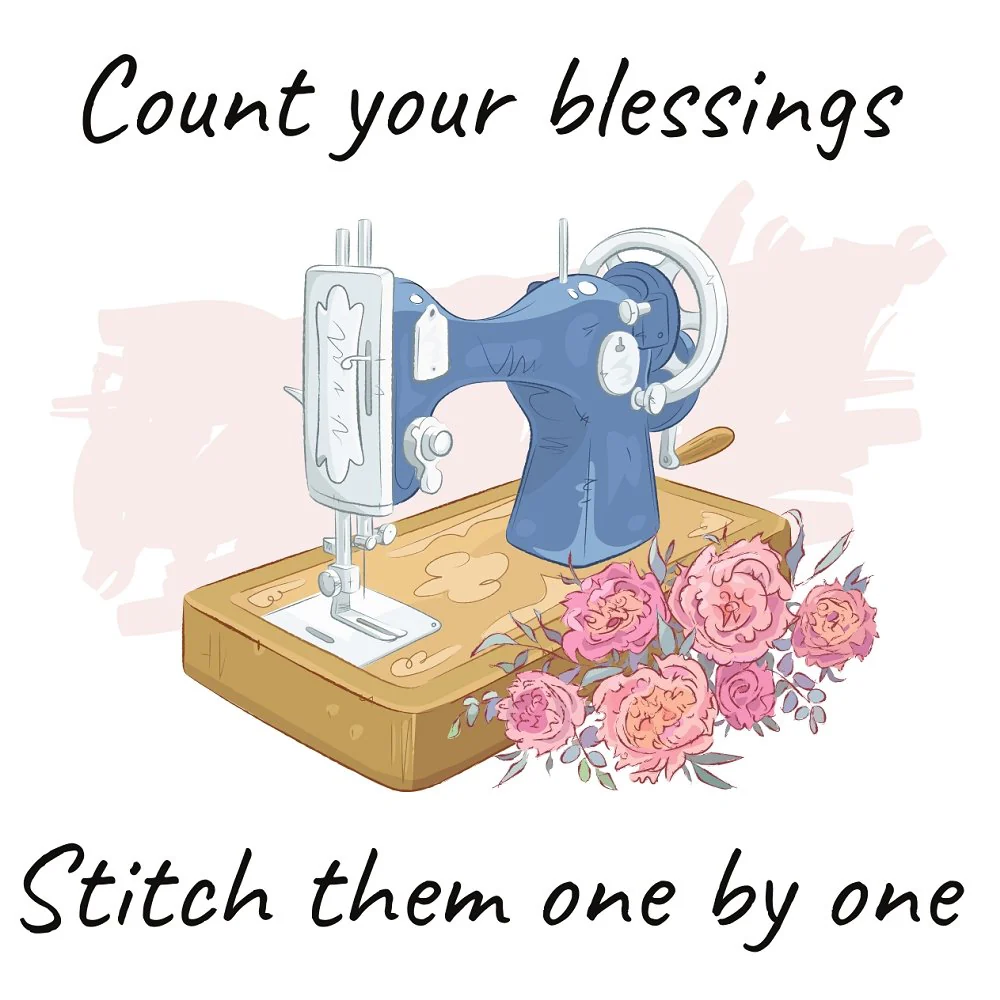 Count Your Blessings Fabric Panel