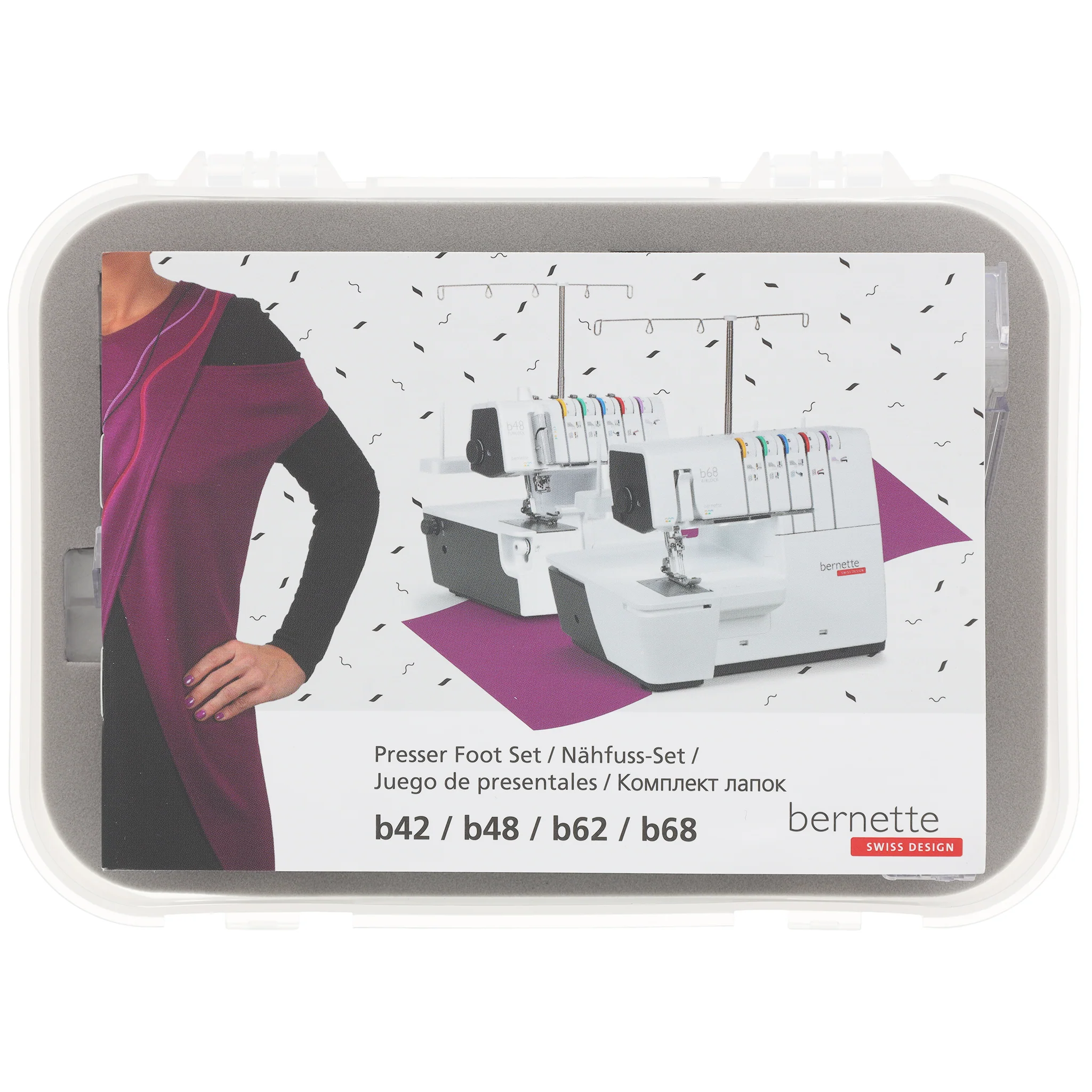 Cover/Chainstitch Feet Kit (7pcs), bernette #5020406096 - Image 3