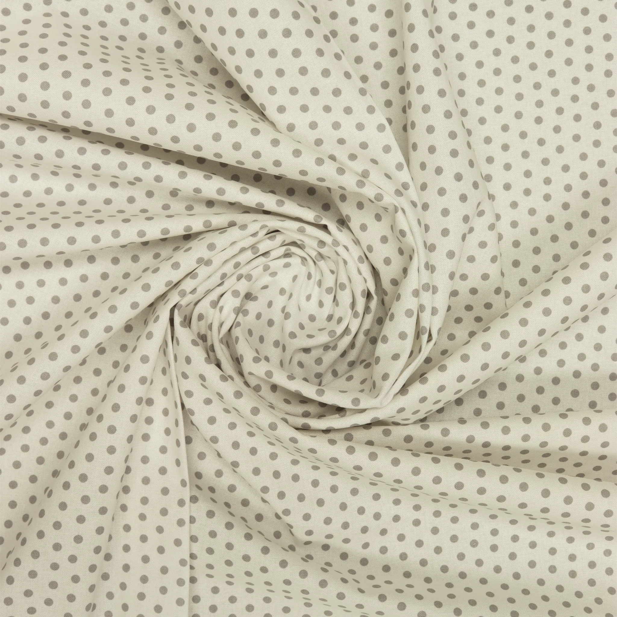 Cozy Cats Fabric Collection - Cozy Dot Grey/White - Image 2