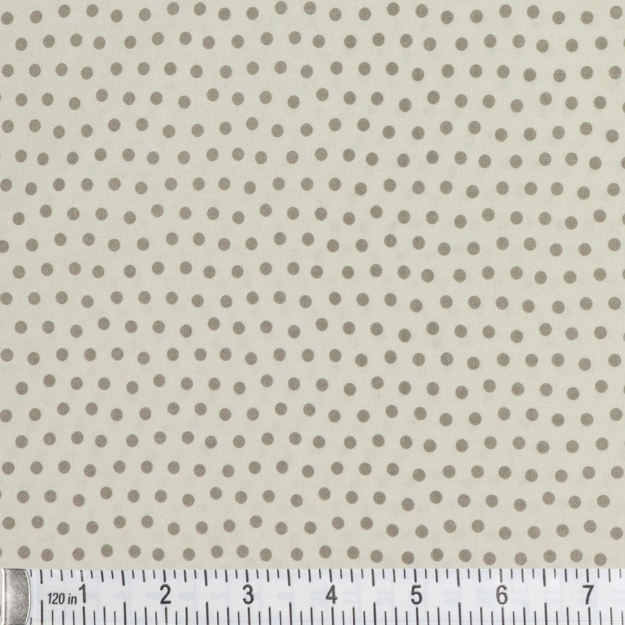 Cozy Cats Fabric Collection - Cozy Dot Grey/White - Image 3