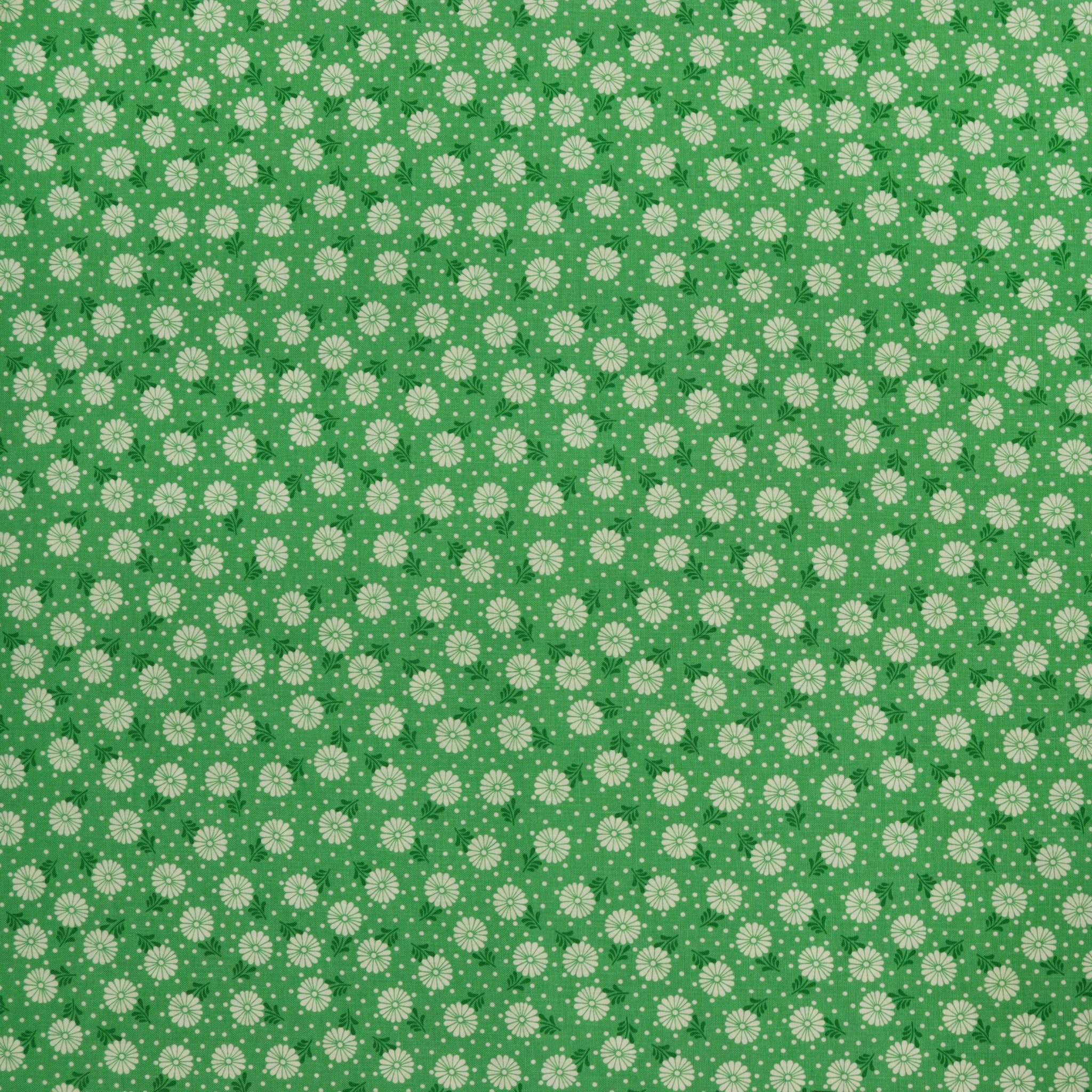 Cozy Cats Fabric Collection - Sunshine Zinnia Jade