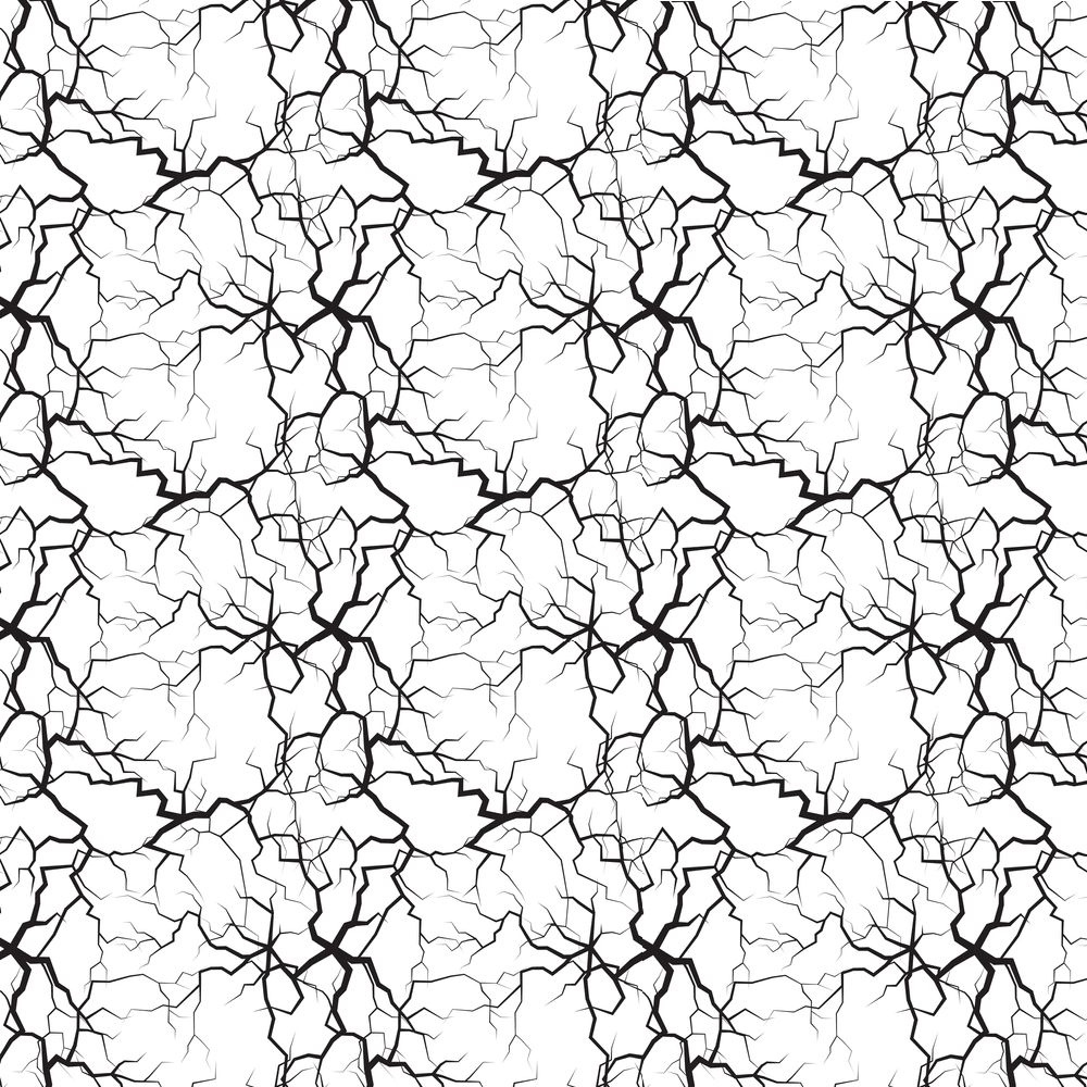 Crackle Fabric - Black