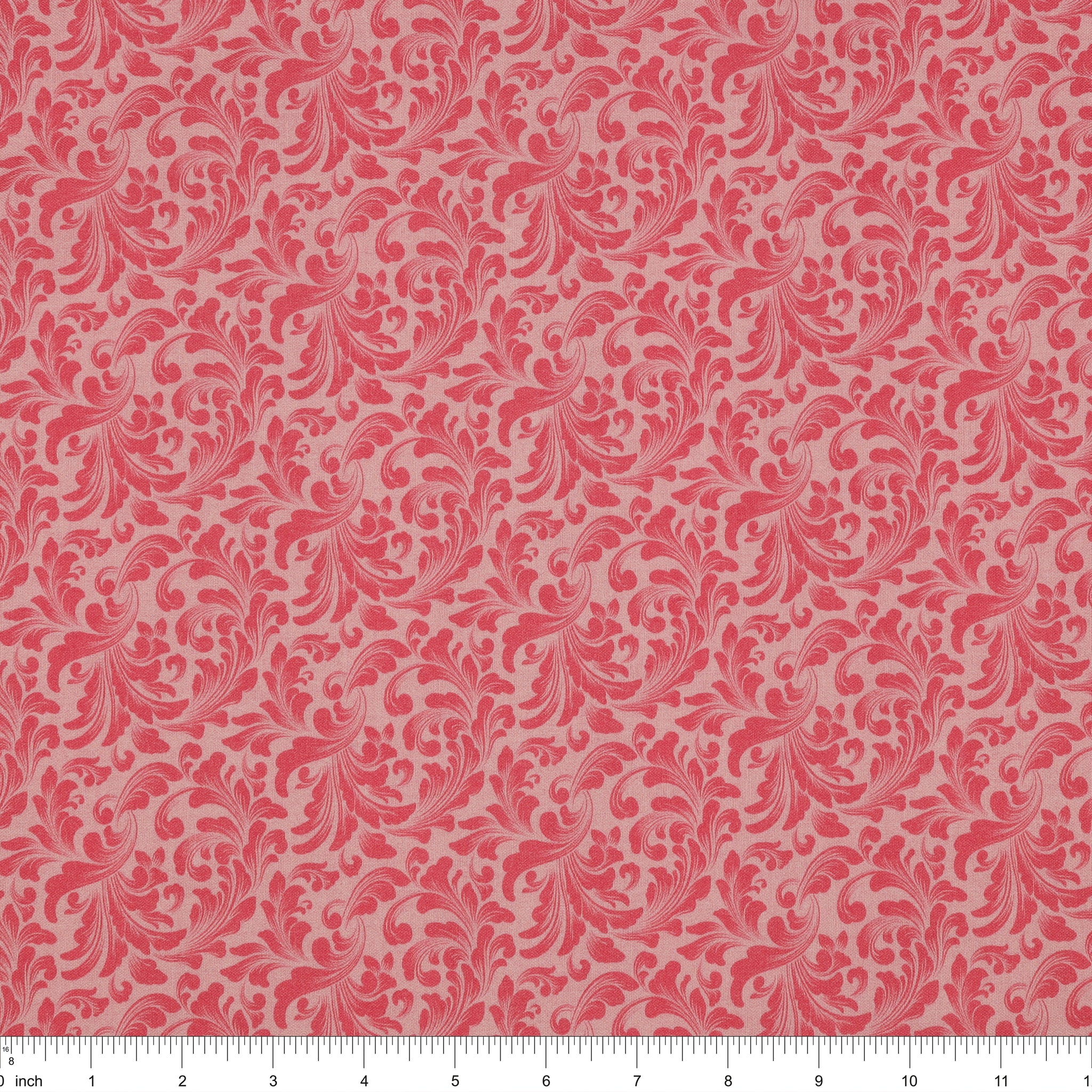 Cupid's Arrow Fabric Collection - Cherished Scrolls Rose Pink - Image 3