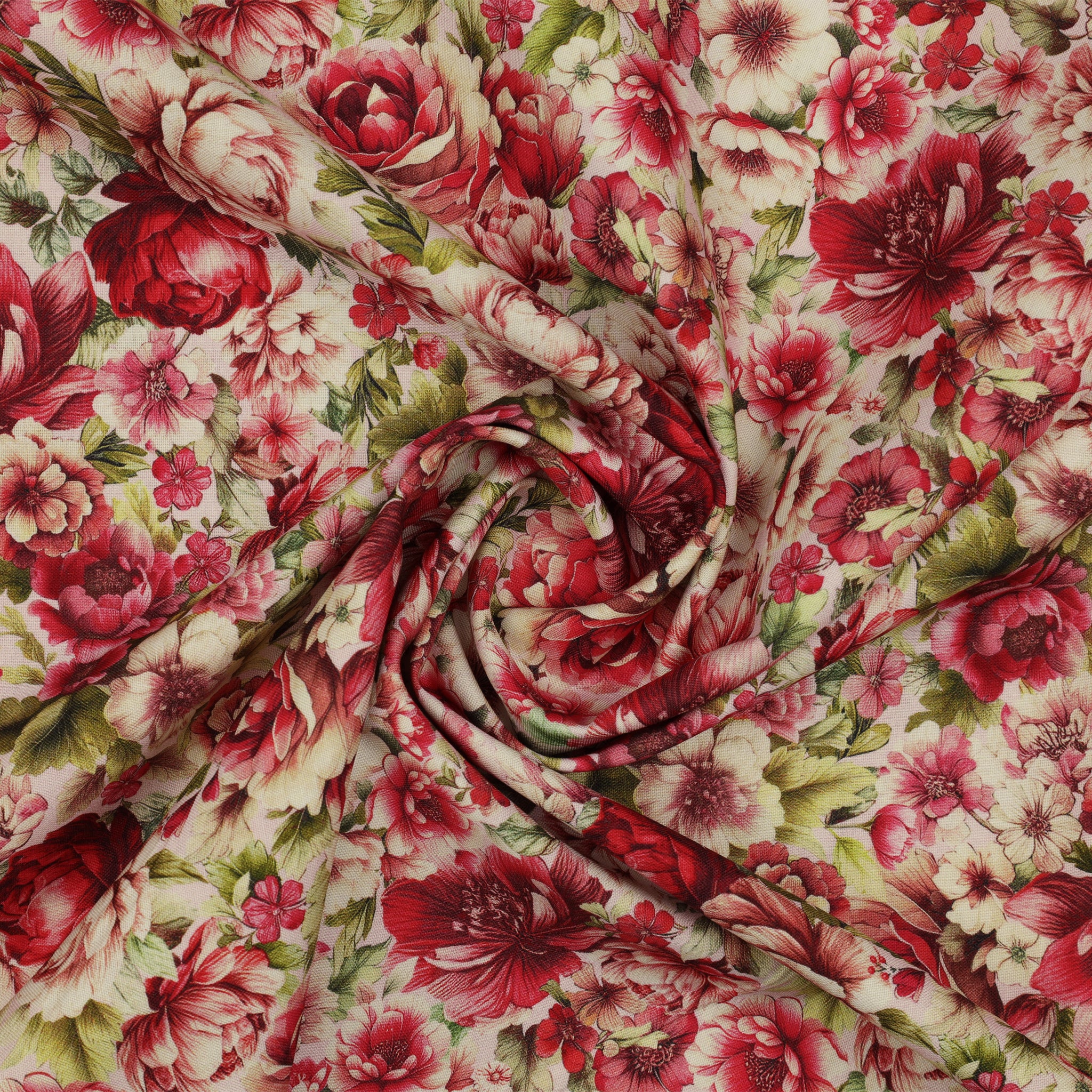 Cupid's Arrow Fabric Collection - Romantic Floral Blush - Image 2