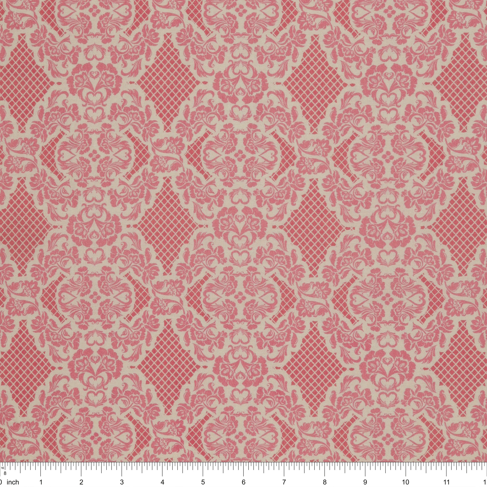 Cupid's Arrow Fabric Collection - Romantic Lace Light Pink - Image 3