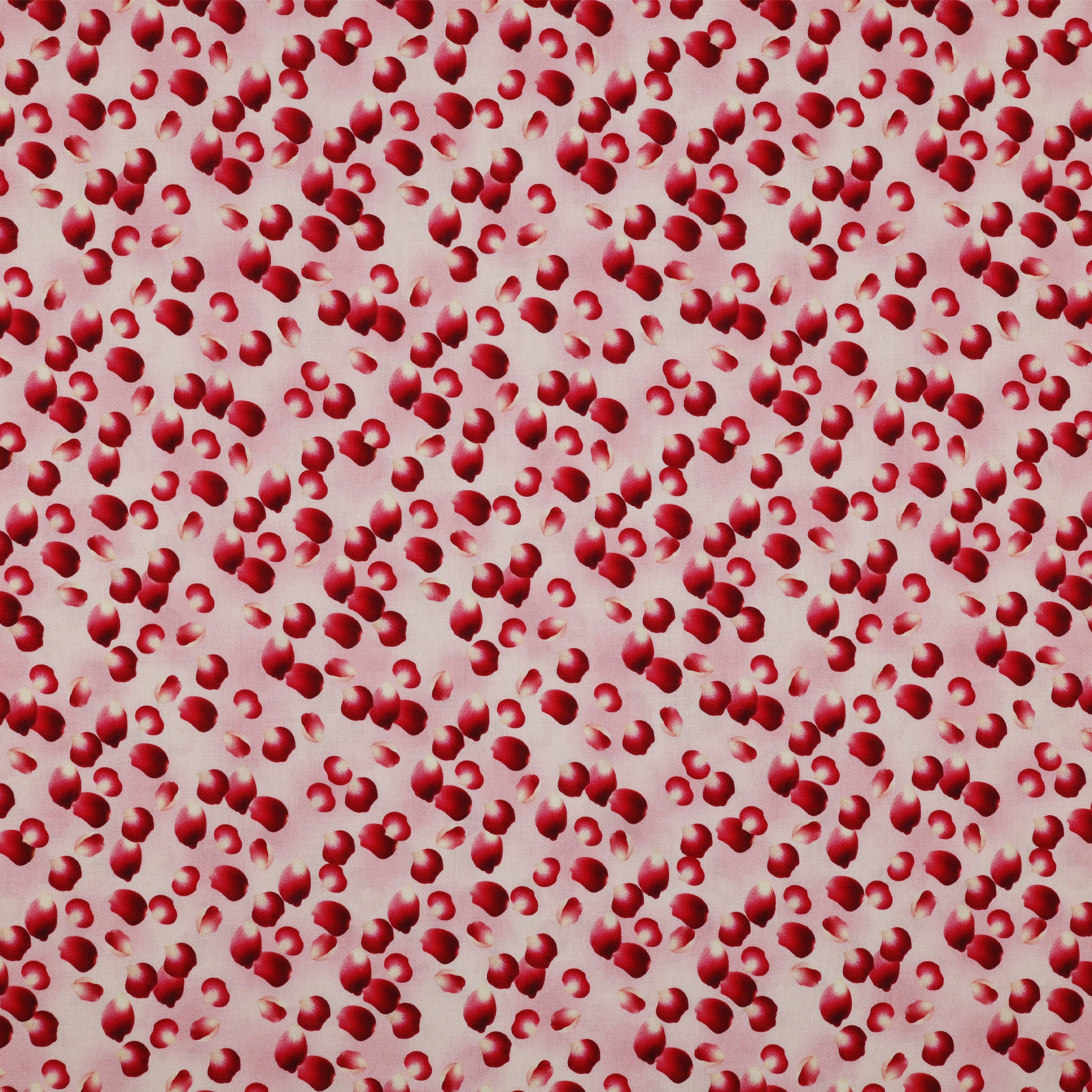 Cupid's Arrow Fabric Collection - Romantic Petals Cherry Pink