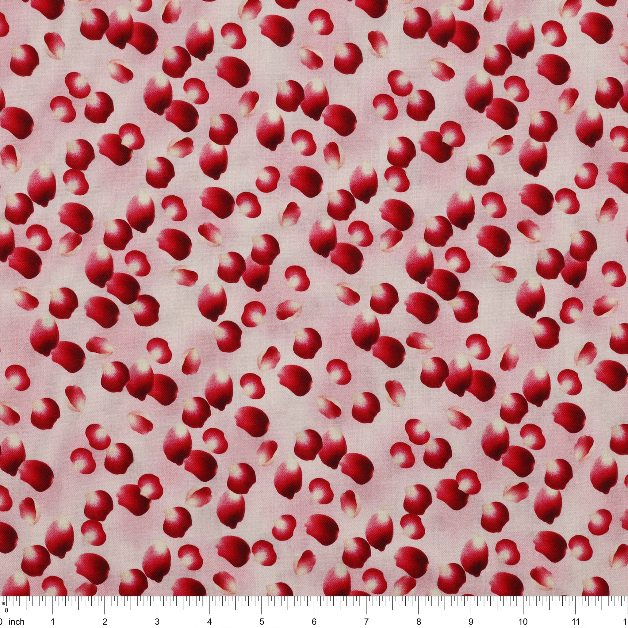 Cupid's Arrow Fabric Collection - Romantic Petals Cherry Pink - Image 3