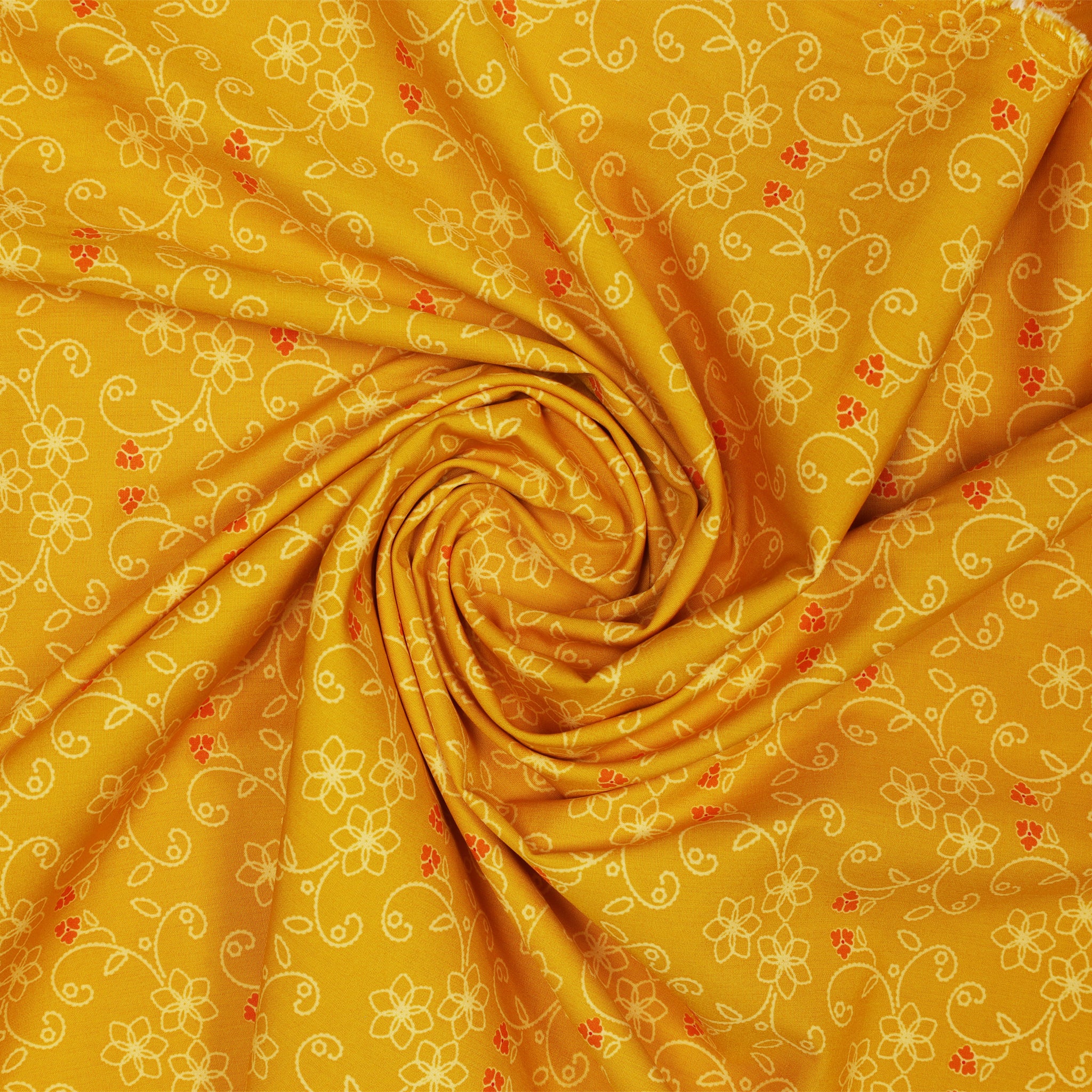 Cur8tor Bohemia Fabric Collection - Boho Stitches Amber - Image 2