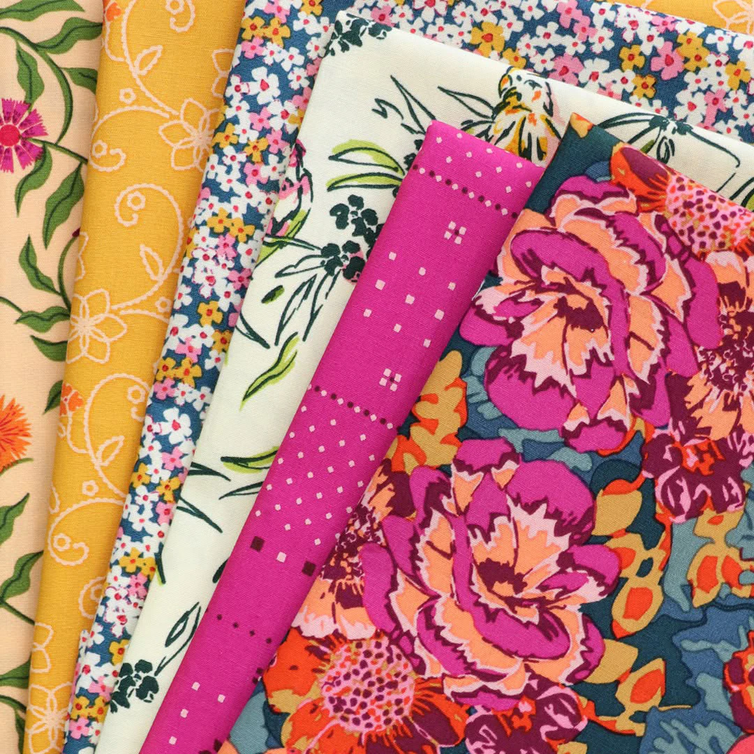 Cur8tor Bohemia Fabric Collection - Graceful Blooms - Image 4