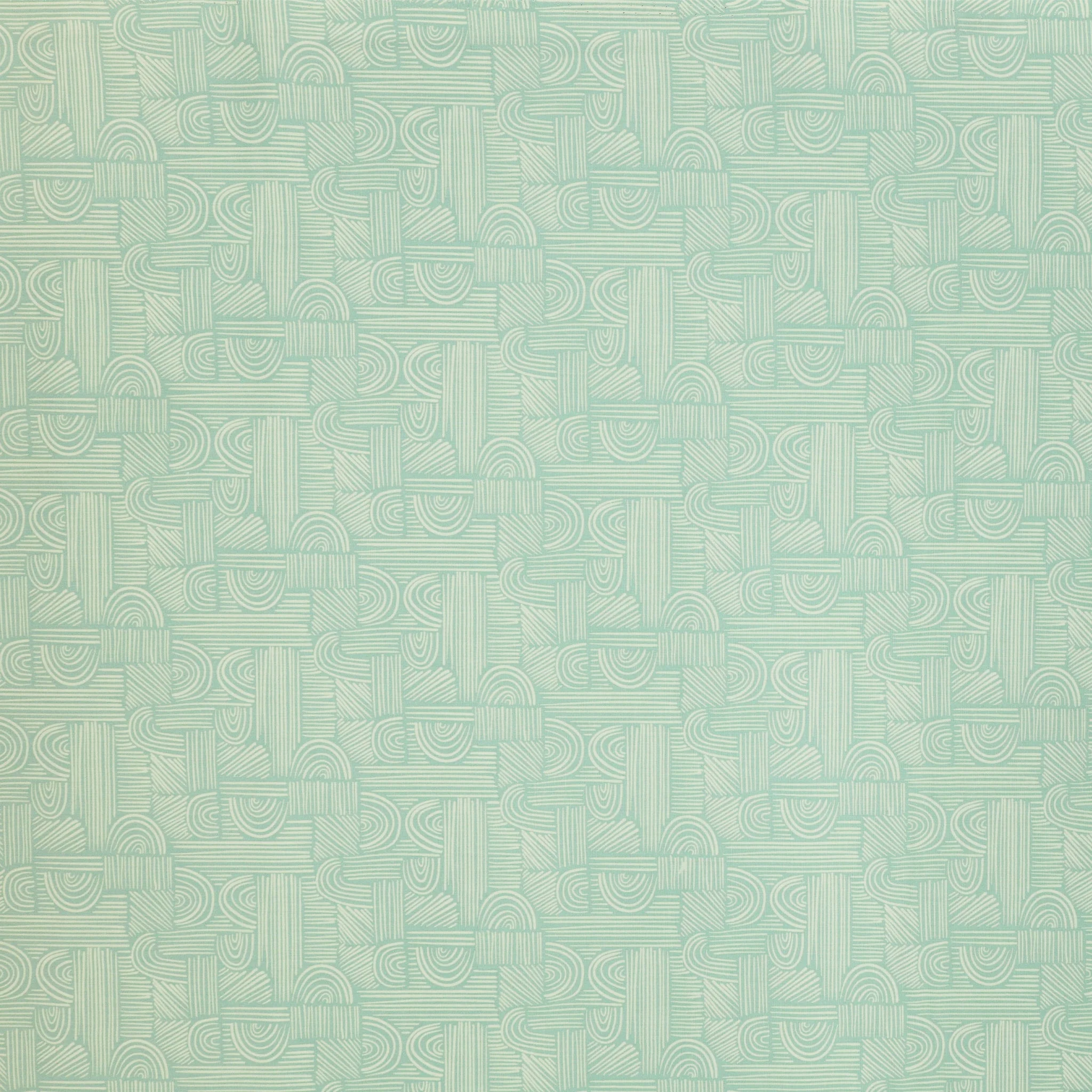 Cur8tor Botanica Fabric Collection - Moment of Zen Aqua