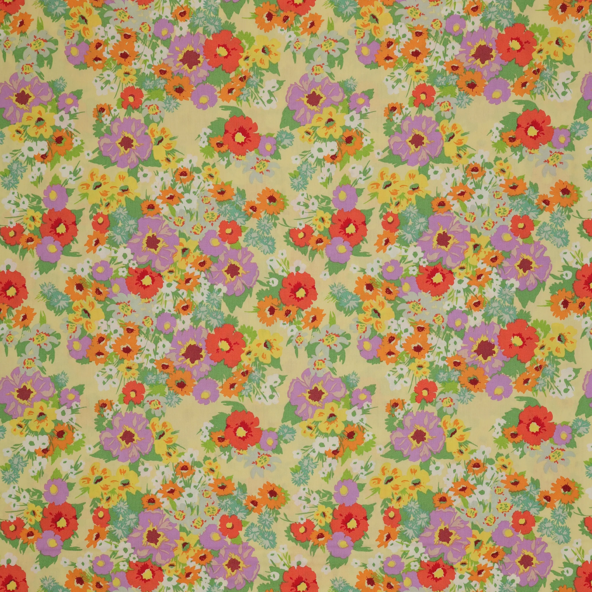 Cur8tor Gardenista Fabric Collection - Wild Flora Spring