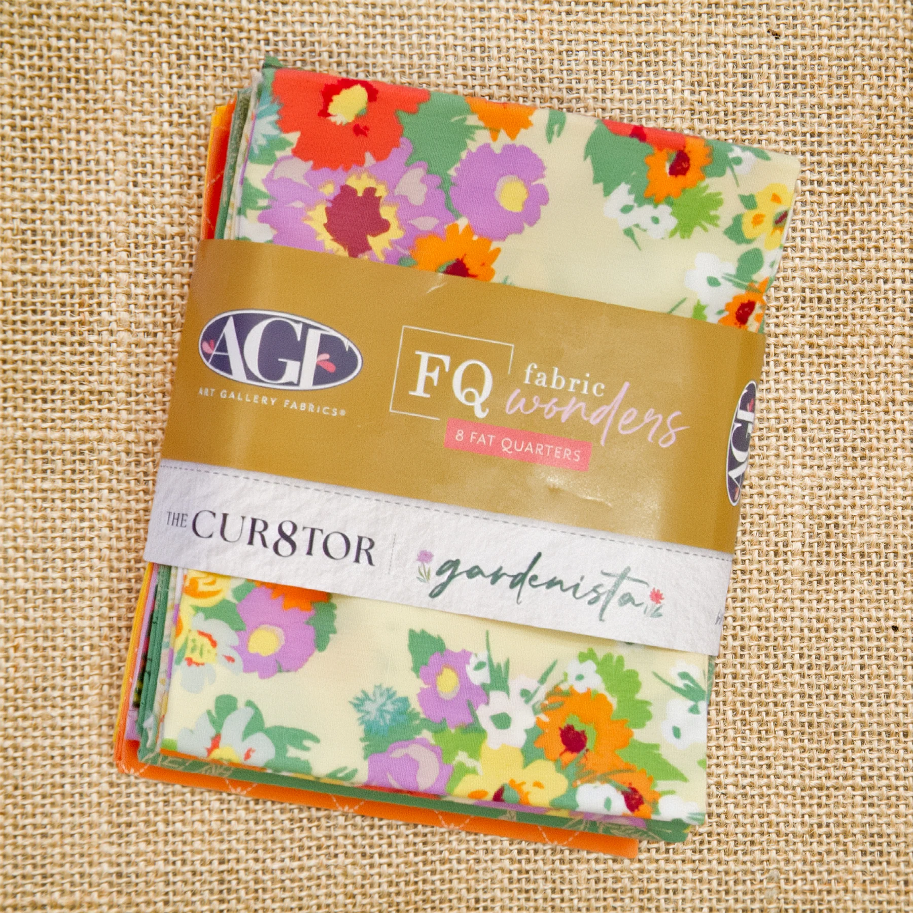 Cur8tor Gardenista Fat Quarter Bundle - 8pc