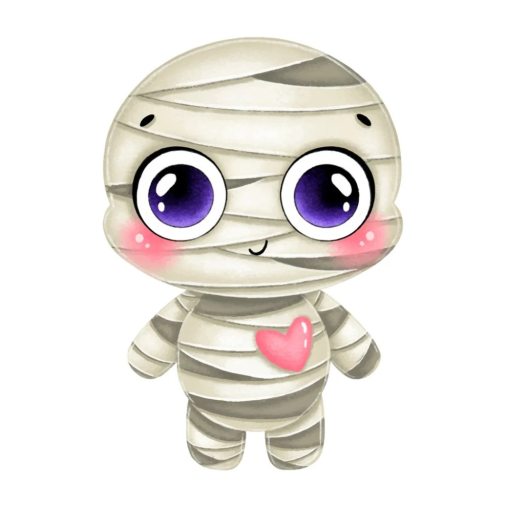 Cute Mummy Fabric Panel