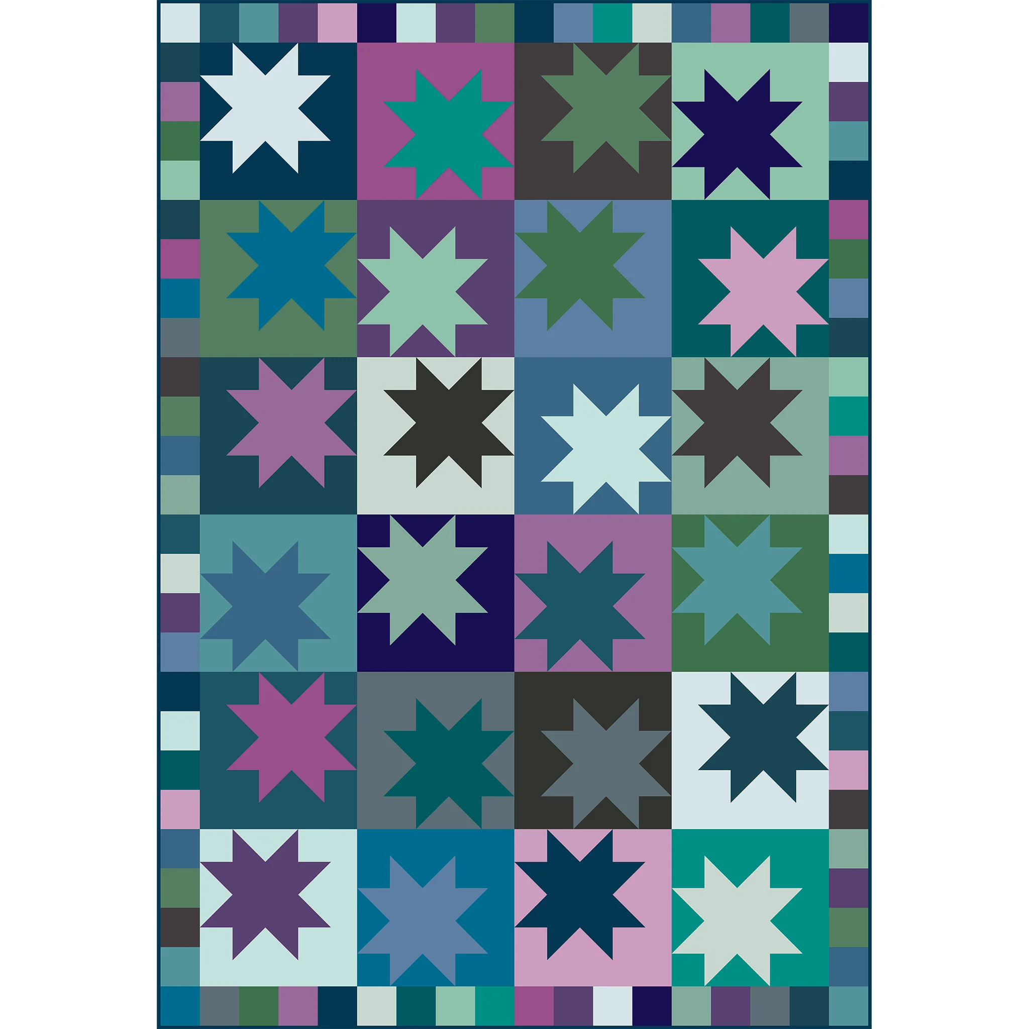 Dancing Stars Quilt Pattern - Image 2