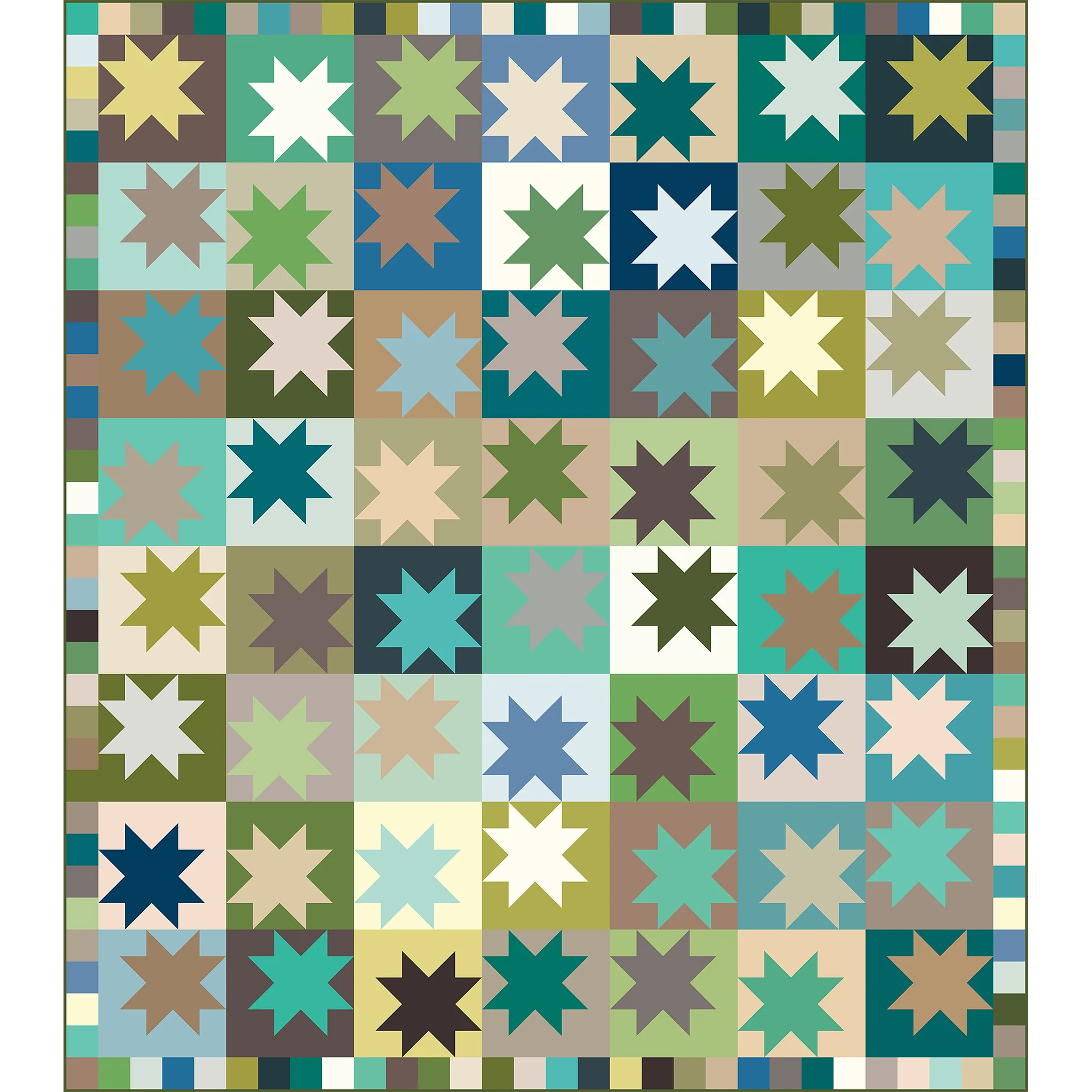 Dancing Stars Quilt Pattern - Image 5