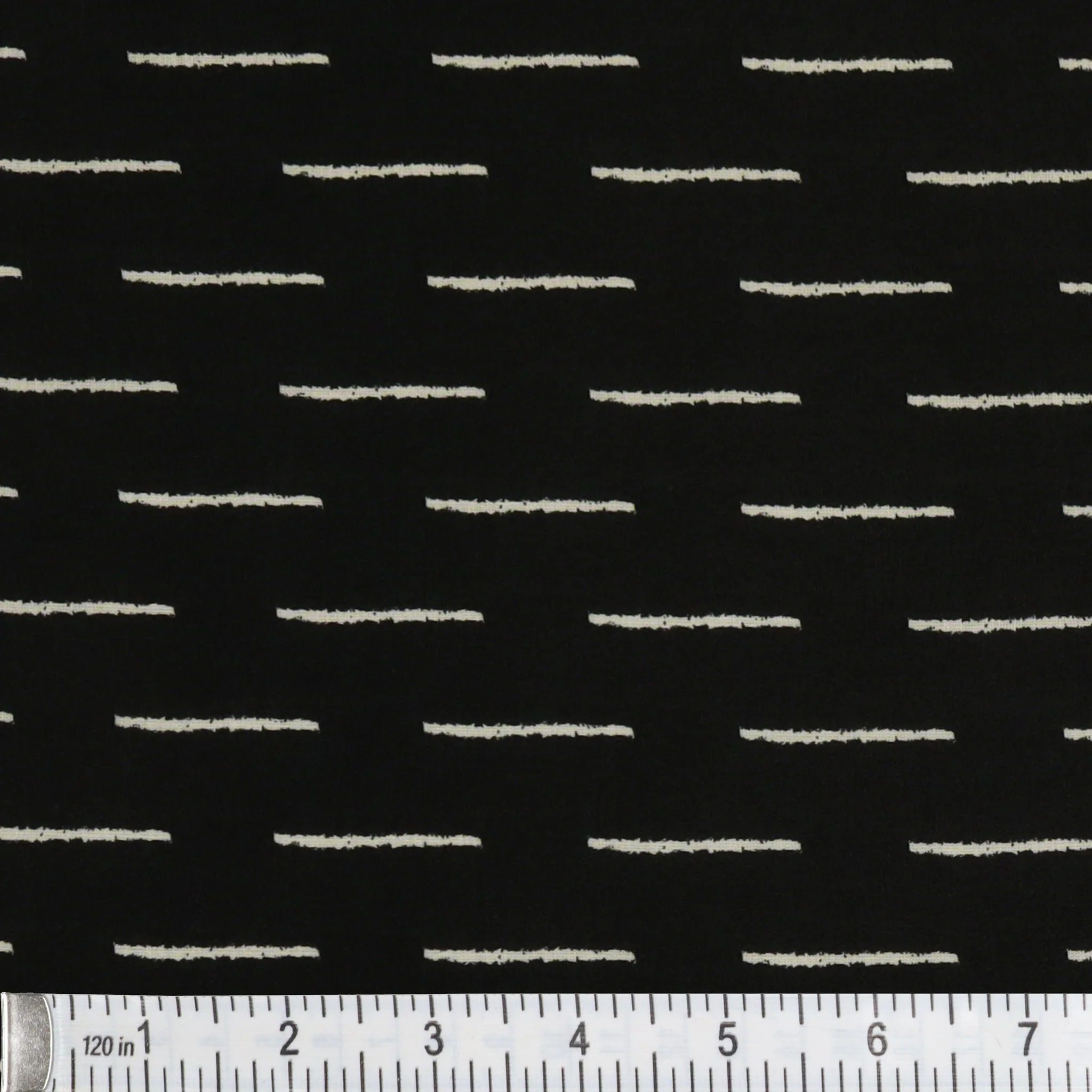 Dashing Jet Fabric in Rayon - Image 3
