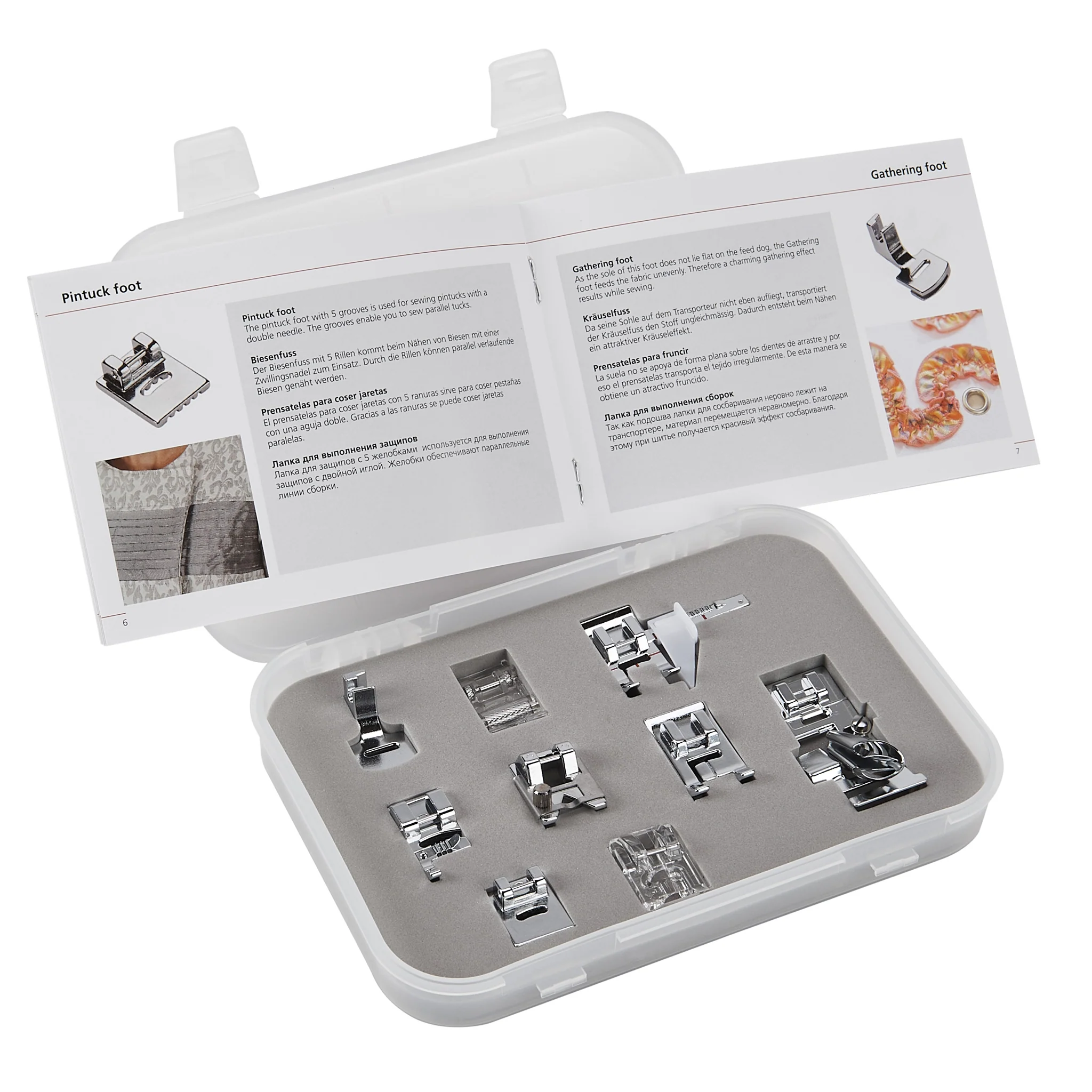 Decoration Presser Feet Set (9pcs), bernette #5020210314 - Image 3