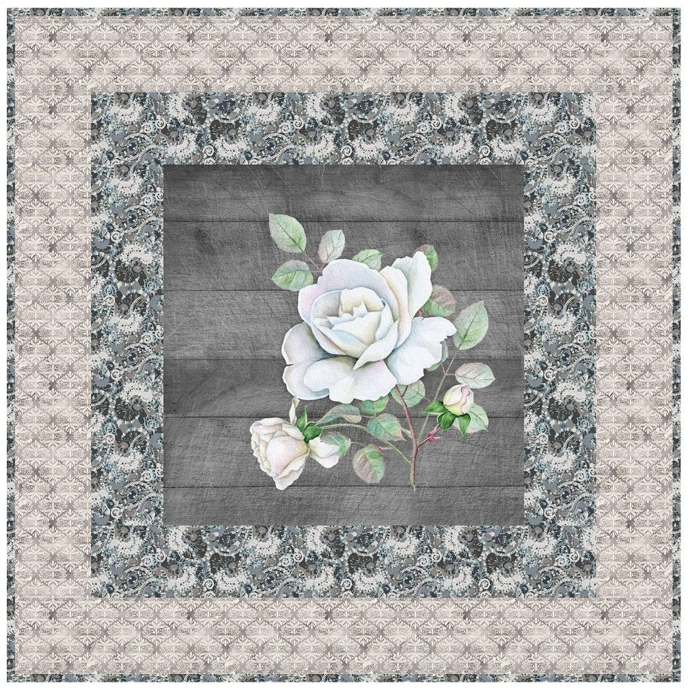 Delicate Rose Wall Hanging 42" x 42"