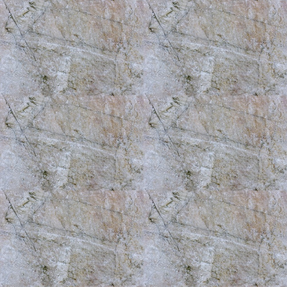 Detailed Textured Stone Fabric - Light Gray
