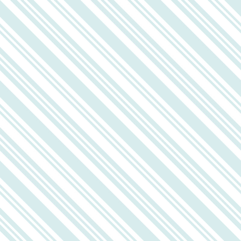 Diagonal Multi Stripe Fabric - Iceberg