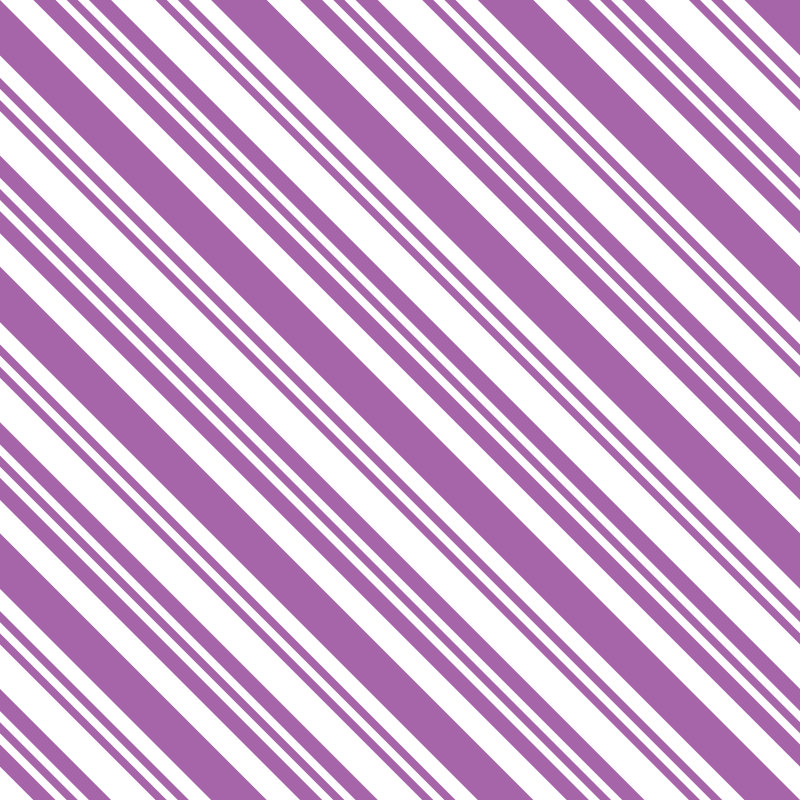 Diagonal Multi Stripe Fabric - Soft Purple
