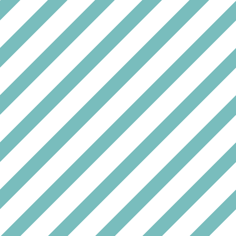 Diagonal Stripe Fabric - Cornflower