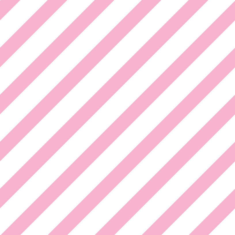 Diagonal Stripe Fabric - Cupid Pink