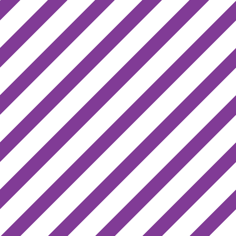 Diagonal Stripe Fabric - Grape