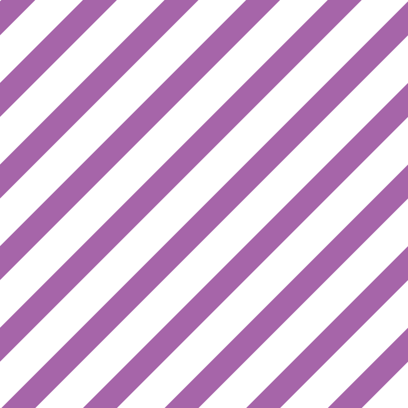 Diagonal Stripe Fabric - Soft Purple
