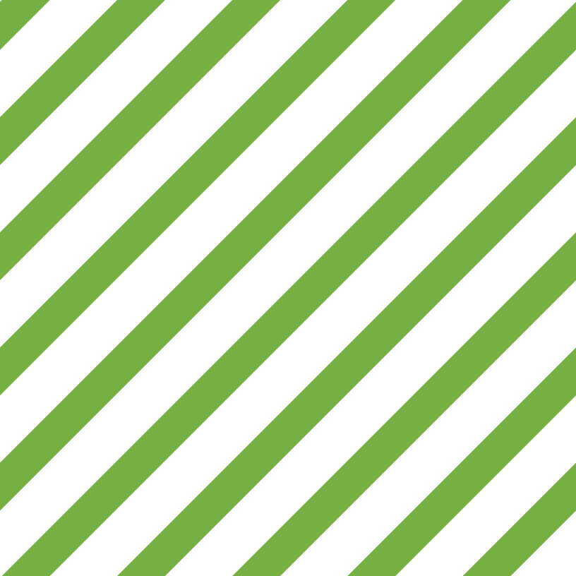 Diagonal Stripe Fabric - Spring Green