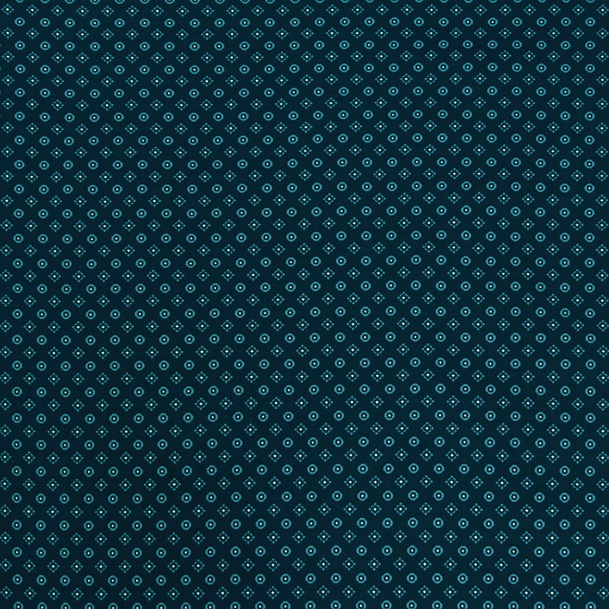 Documentaries Fabric Collection - Diamond Calico Navy