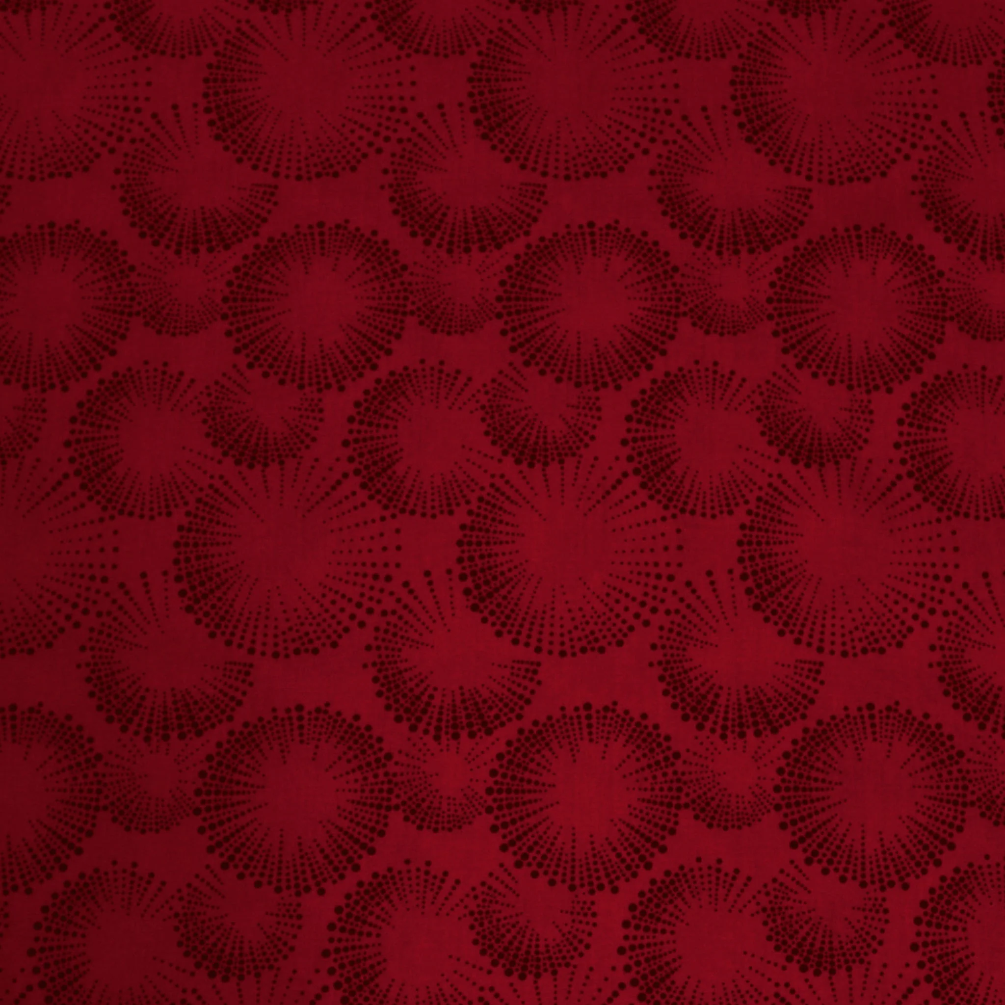Documentaries Fabric Collection - Starburst Dots True Red