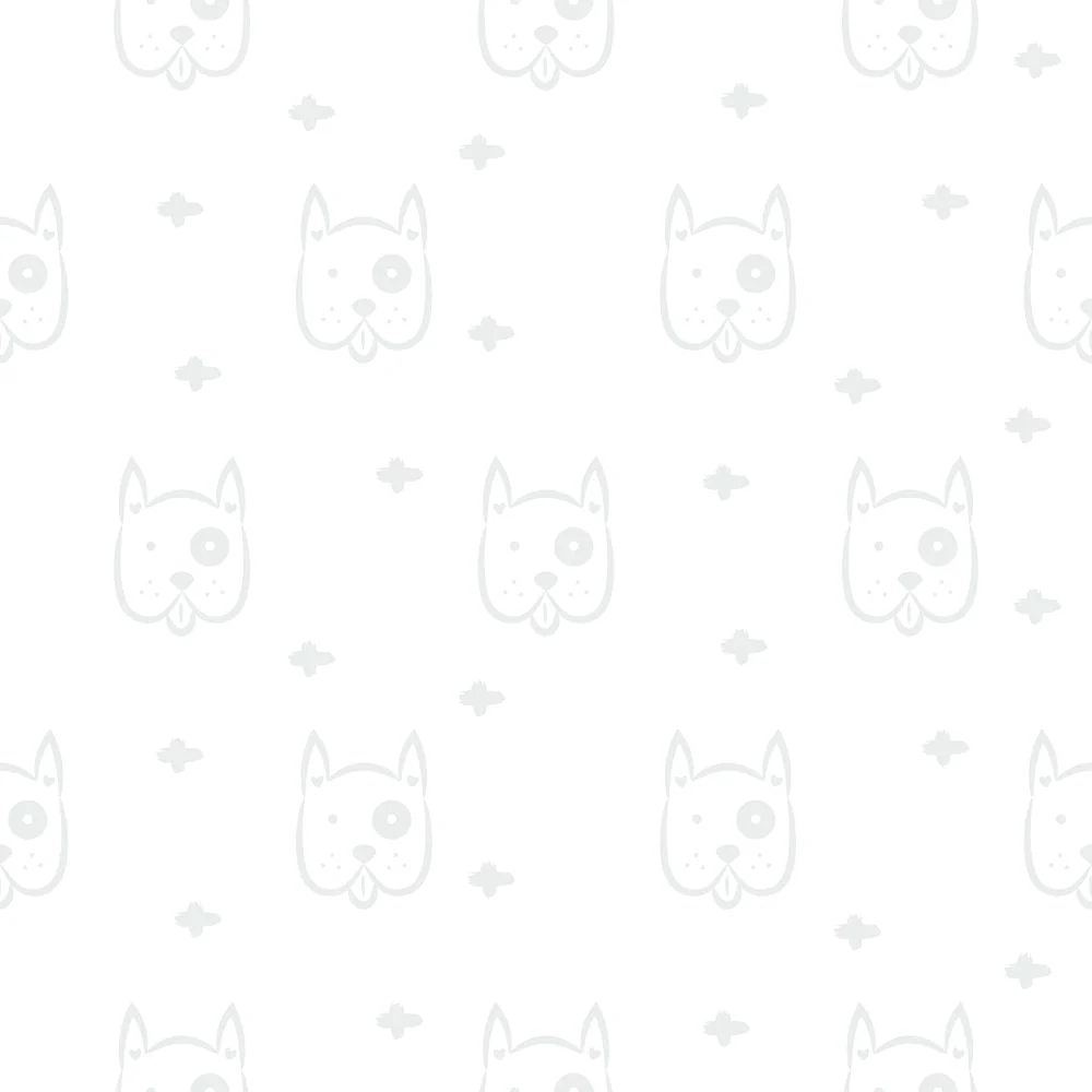 Dogs & Crosses Tone on Tone Fabric - Image 2
