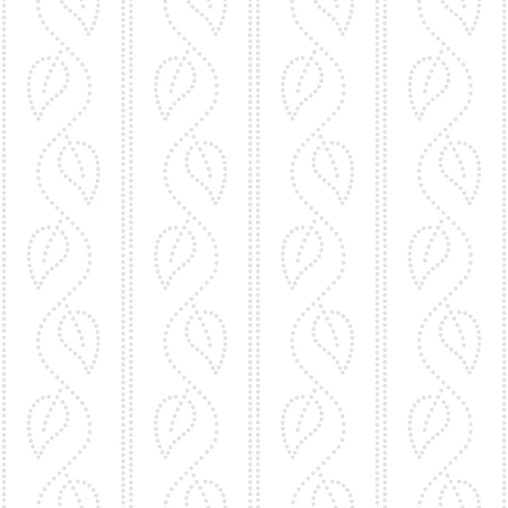 Doted Ivy Leaves Tone on Tone Fabric - Image 2