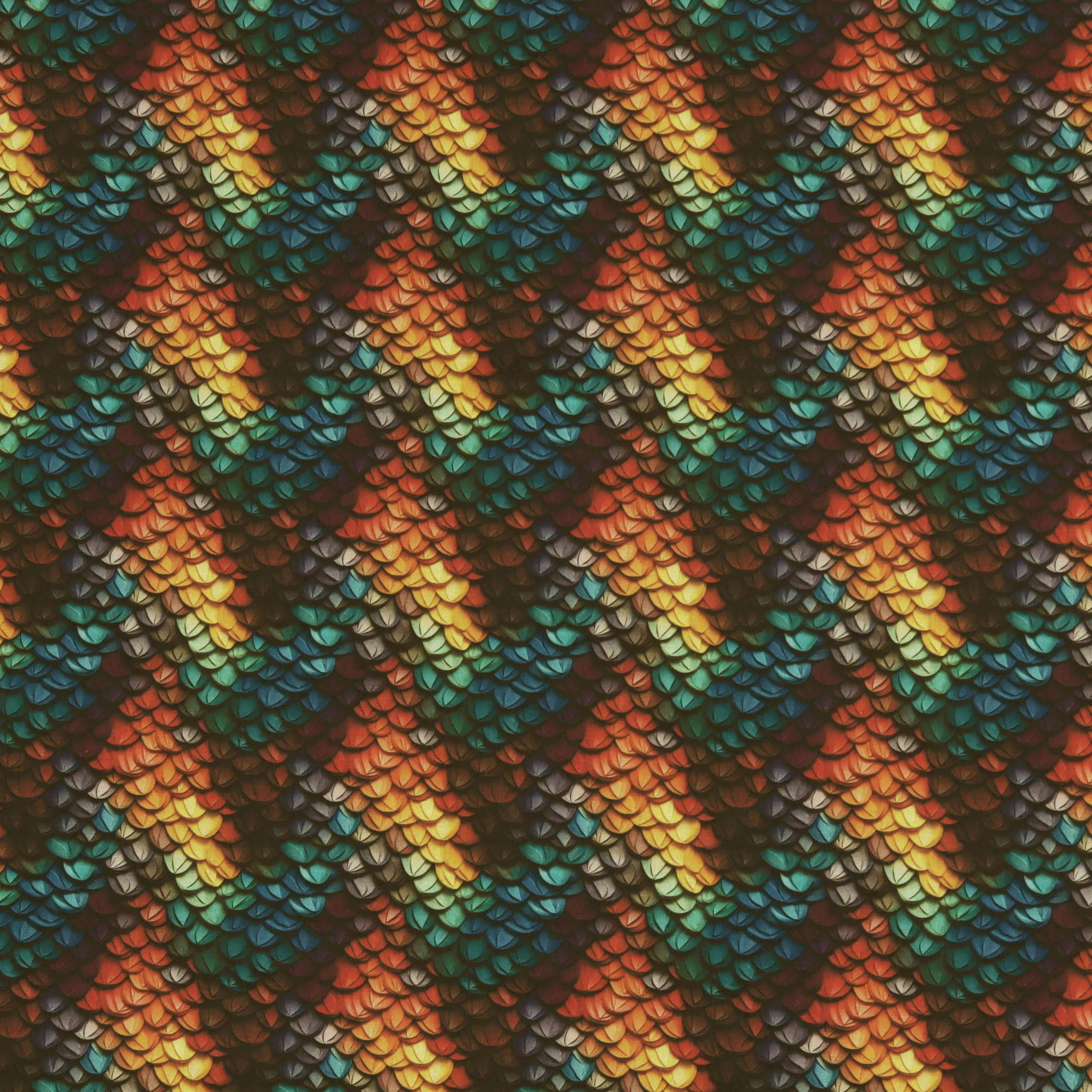 Dragon Scales Pattern #11 Fabric - Image 3