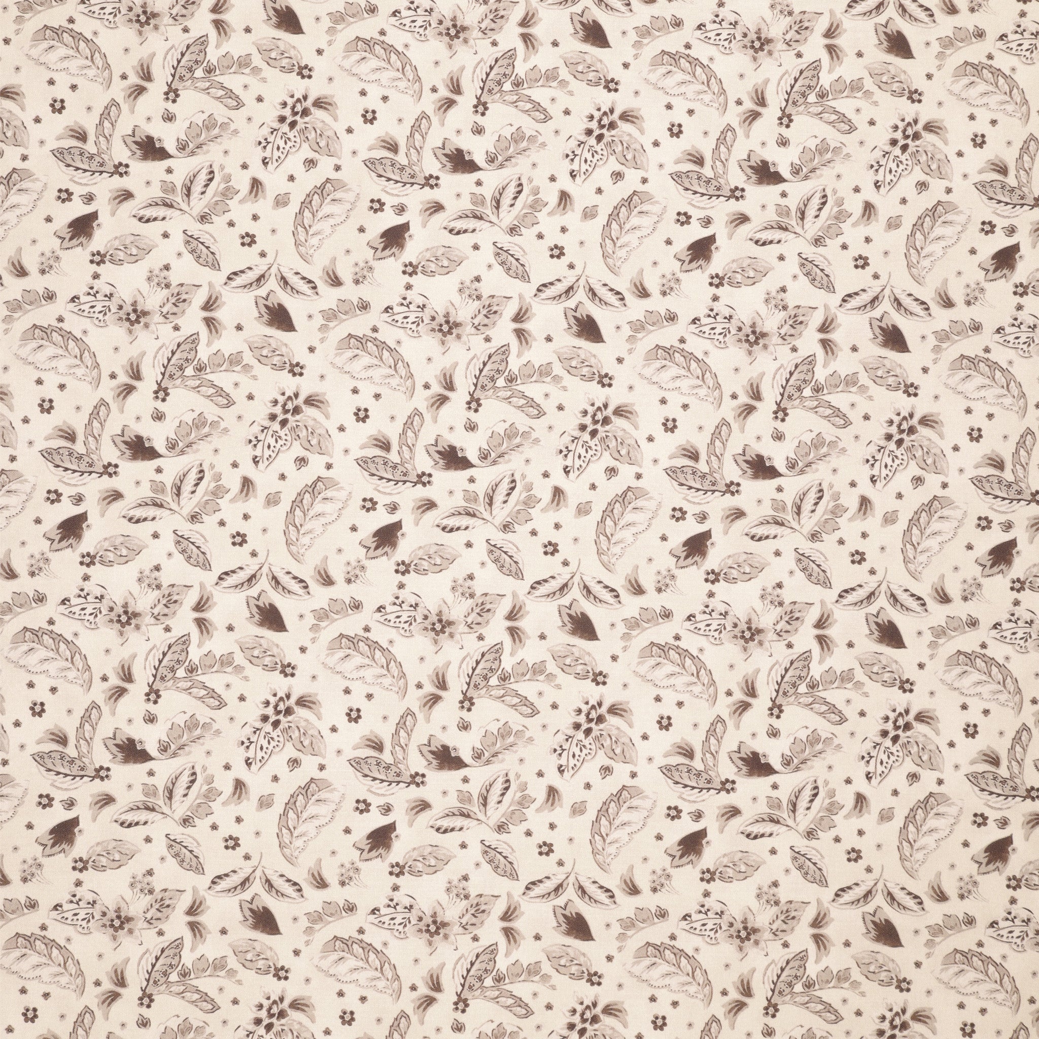 Dwell Fabric Collection - Plush Paisleys Cream