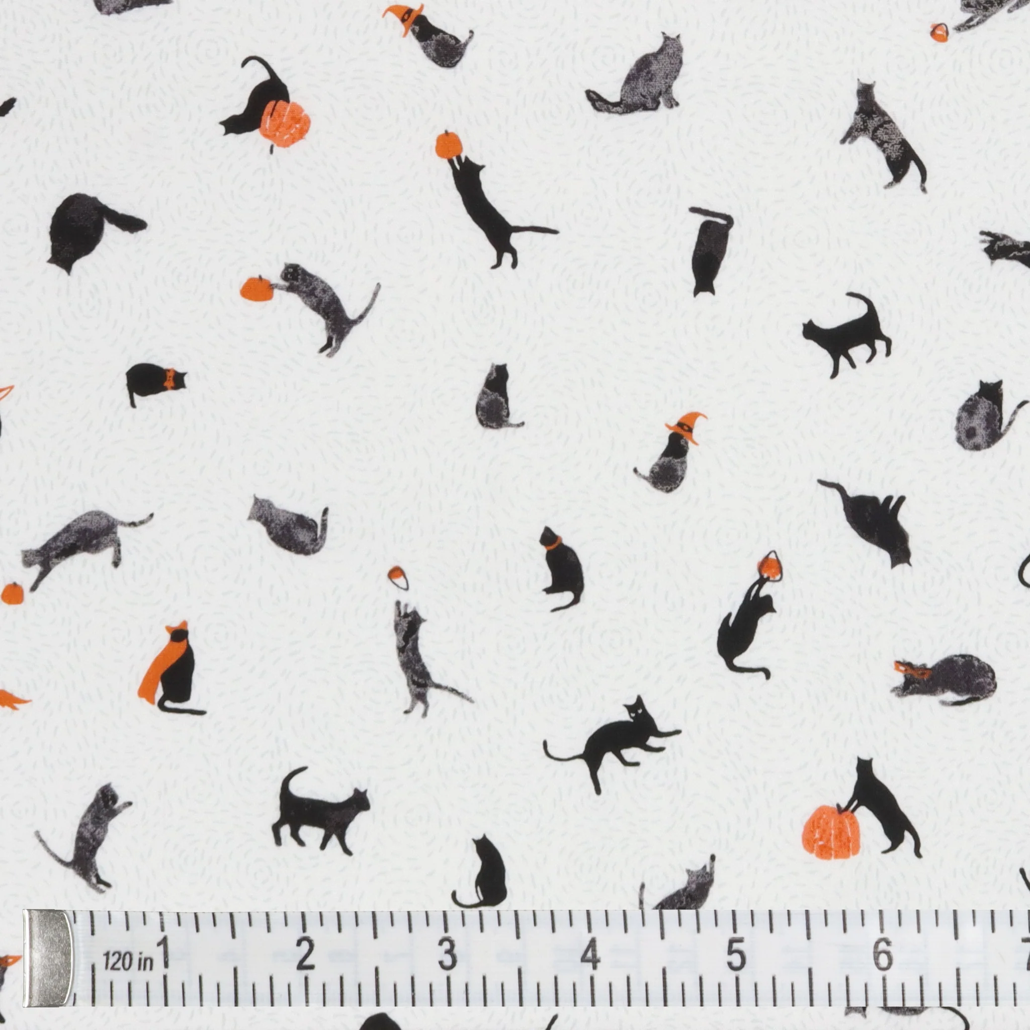 Eerie Fabric Collection - Pumpkin & Catnip - Image 2