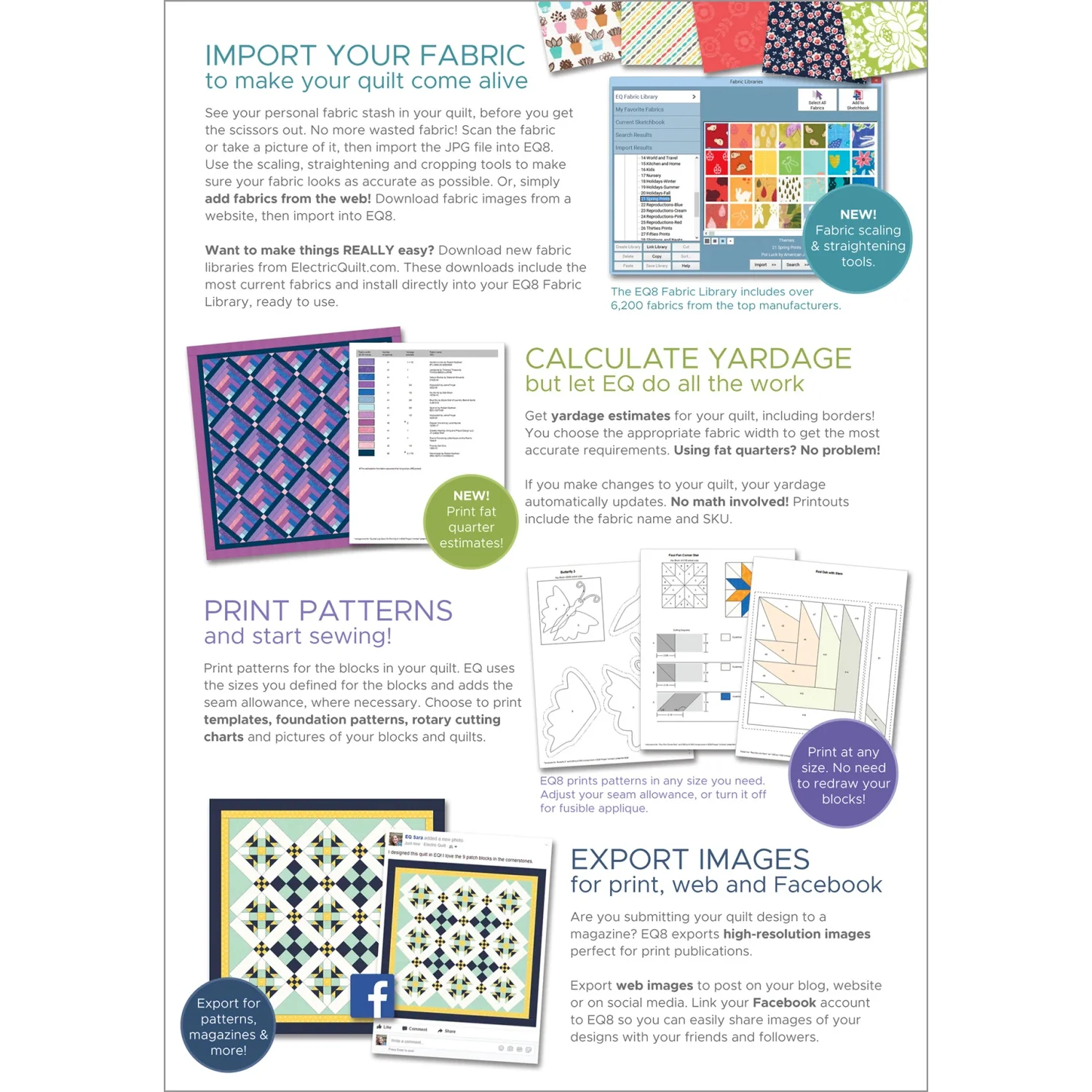 Electric Quilt 8 Quilt Design Software - Image 2