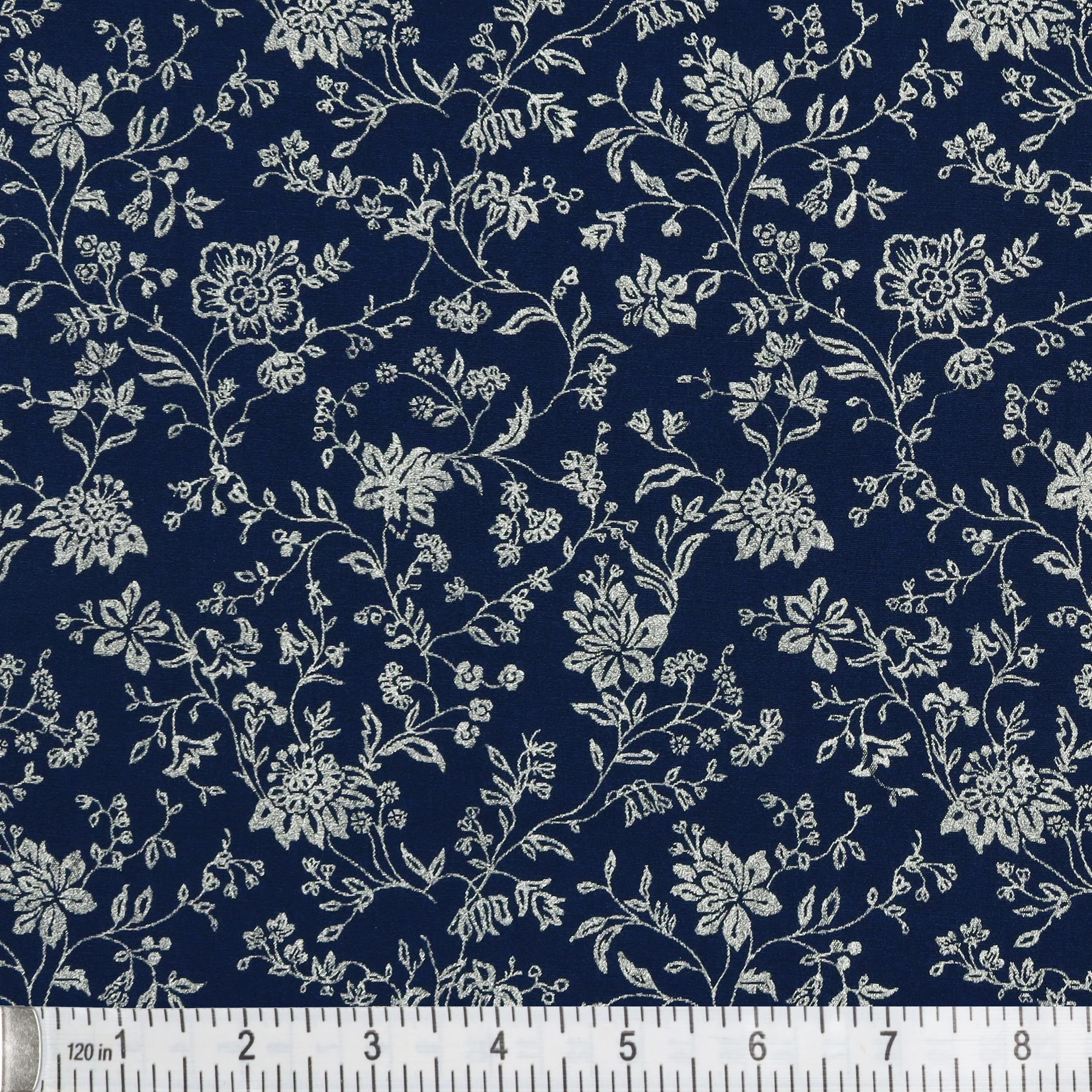 Elegant Keepsakes Fabric Collection - Garden Navy - Image 2