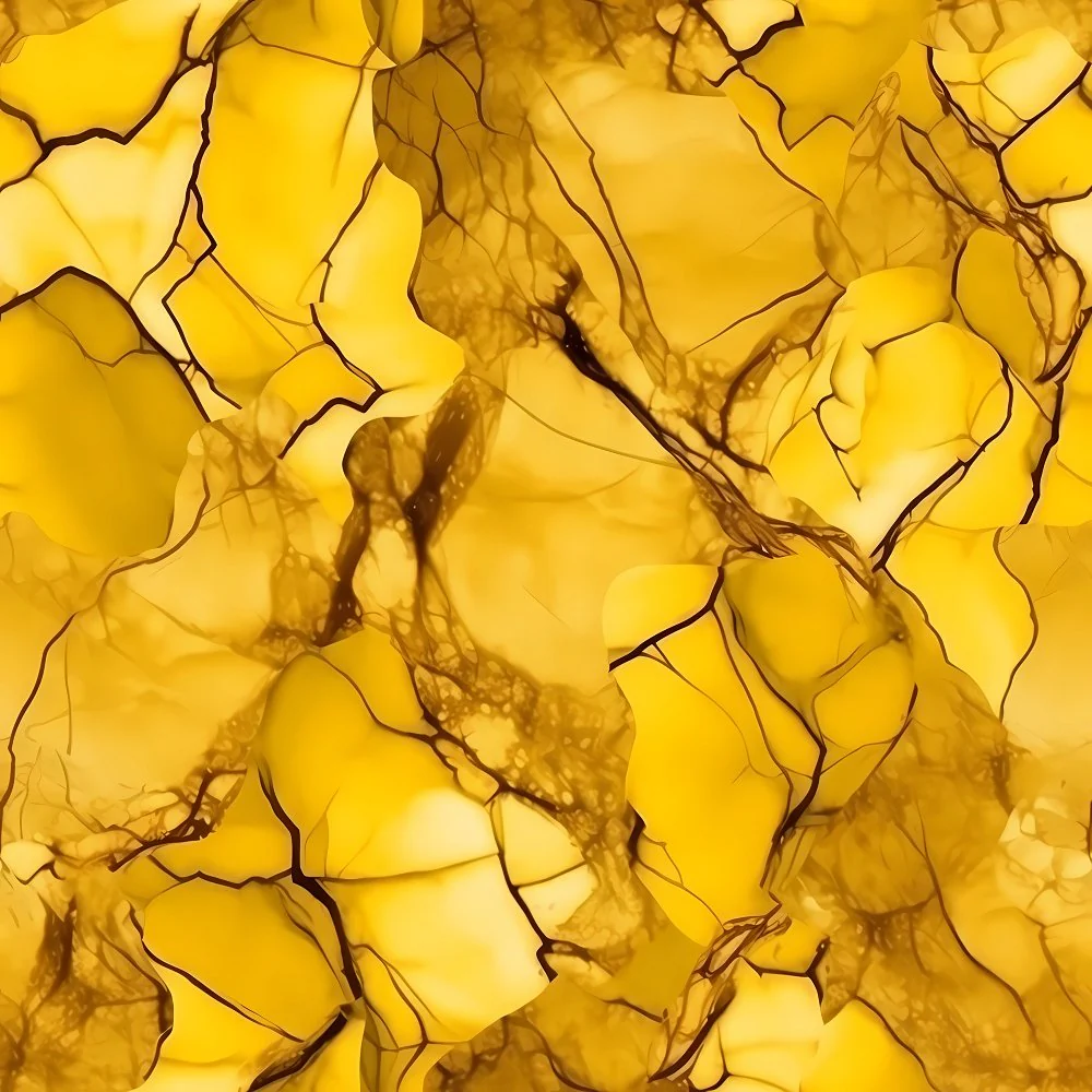 Elegant Marble Fabric - Amber