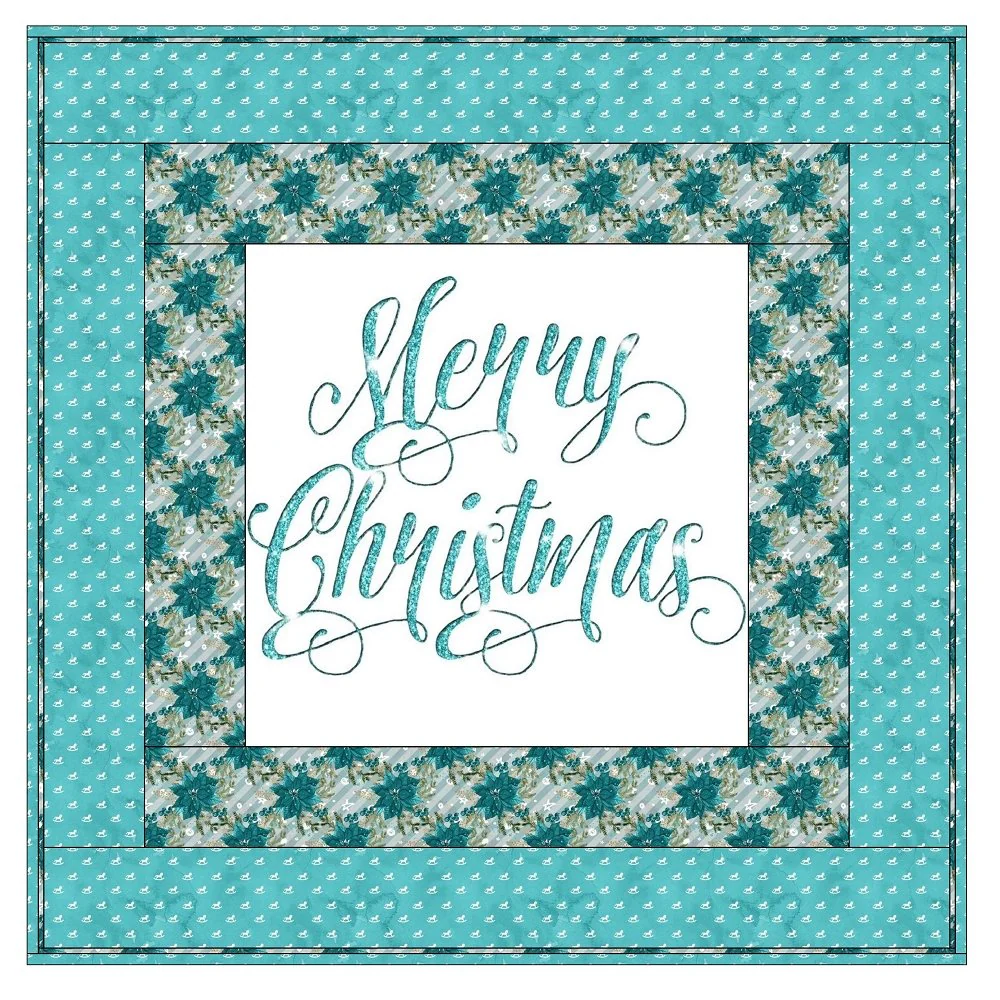 Elegant Nutcracker Christmas Wall Hanging 42" x 42" - Image 2